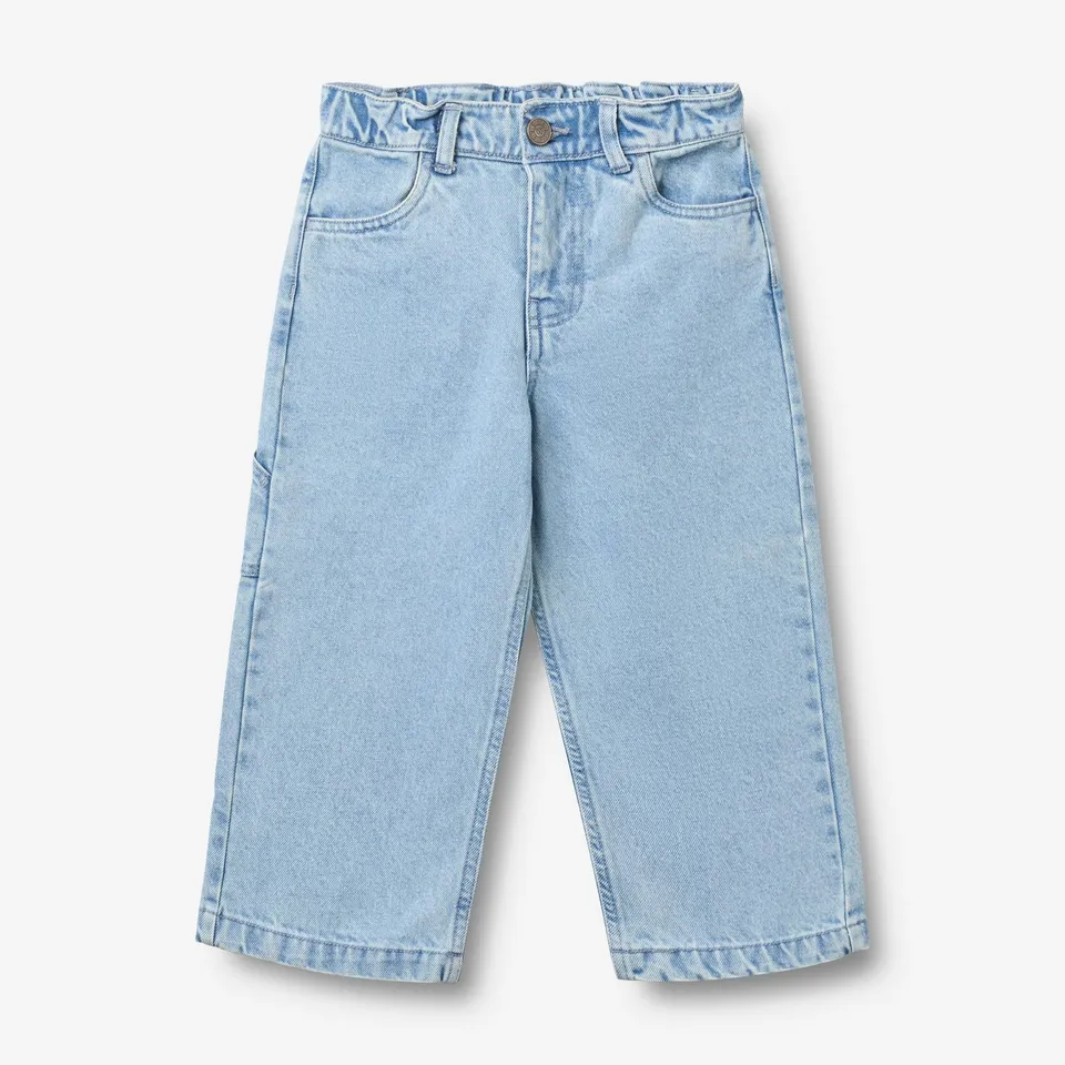wheat-felix-jeanshose-hellblau-kinder-bio-baumwolle-denim image 1