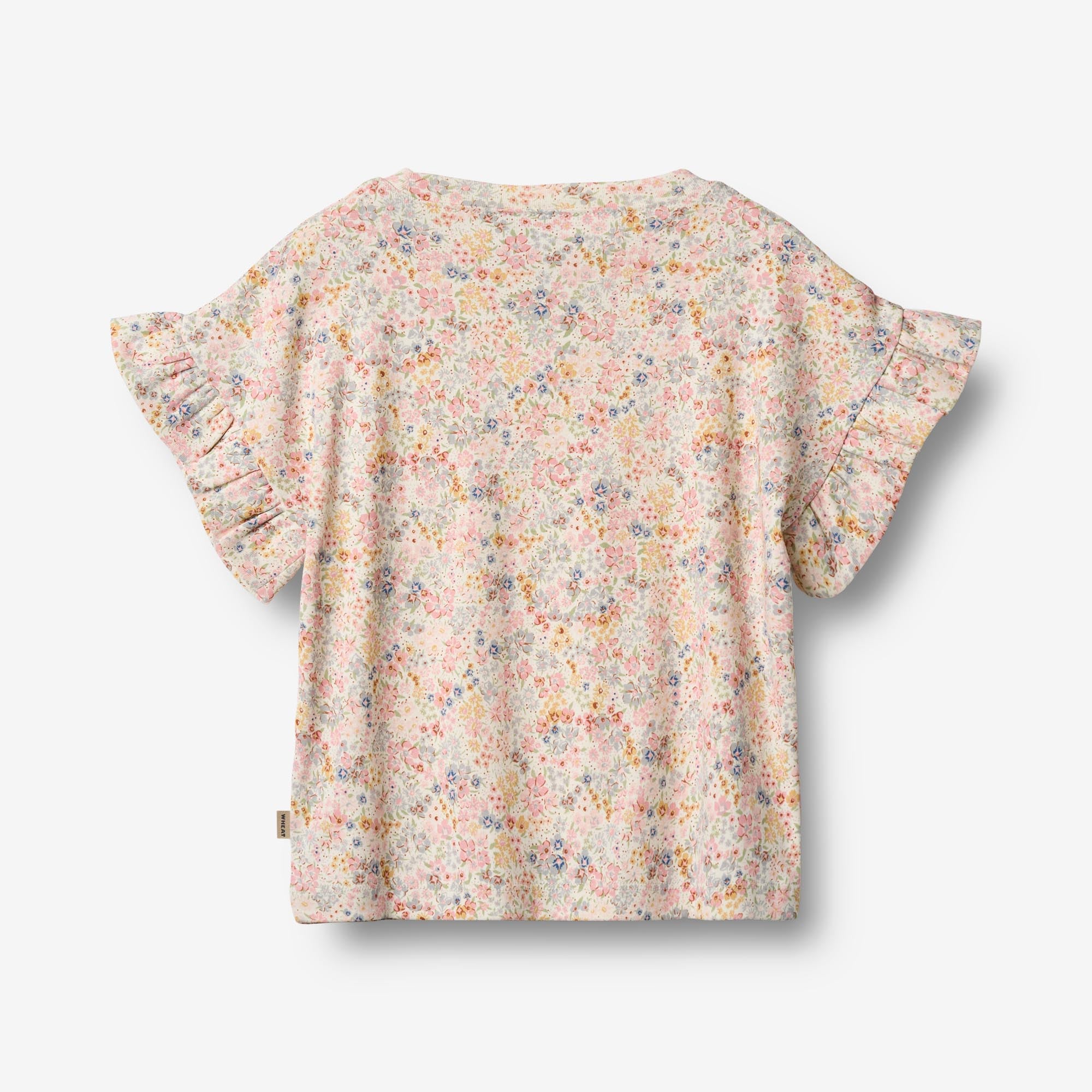 wheat-ally-t-shirt-m-dchen-bright-flowers-bio-baumwolle image 3