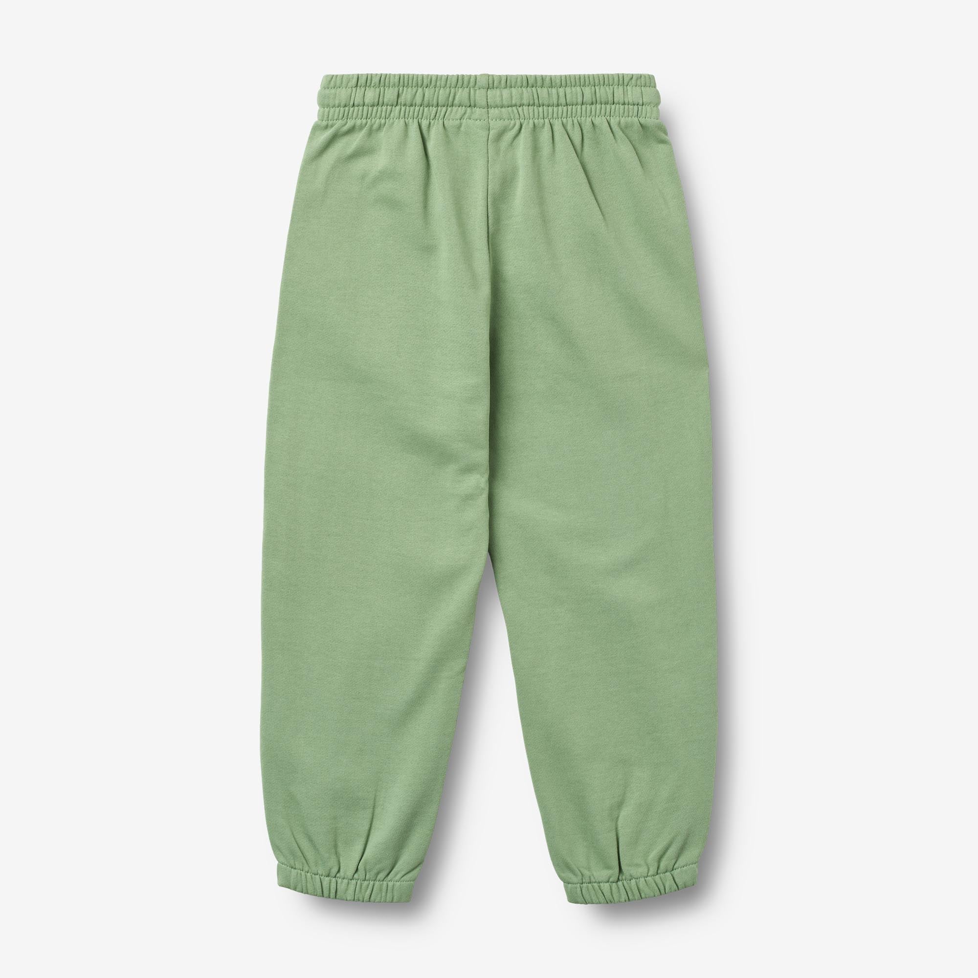 wheat-cruz-sweatpants-kinder-jogginghose-jade-green-bio image 2