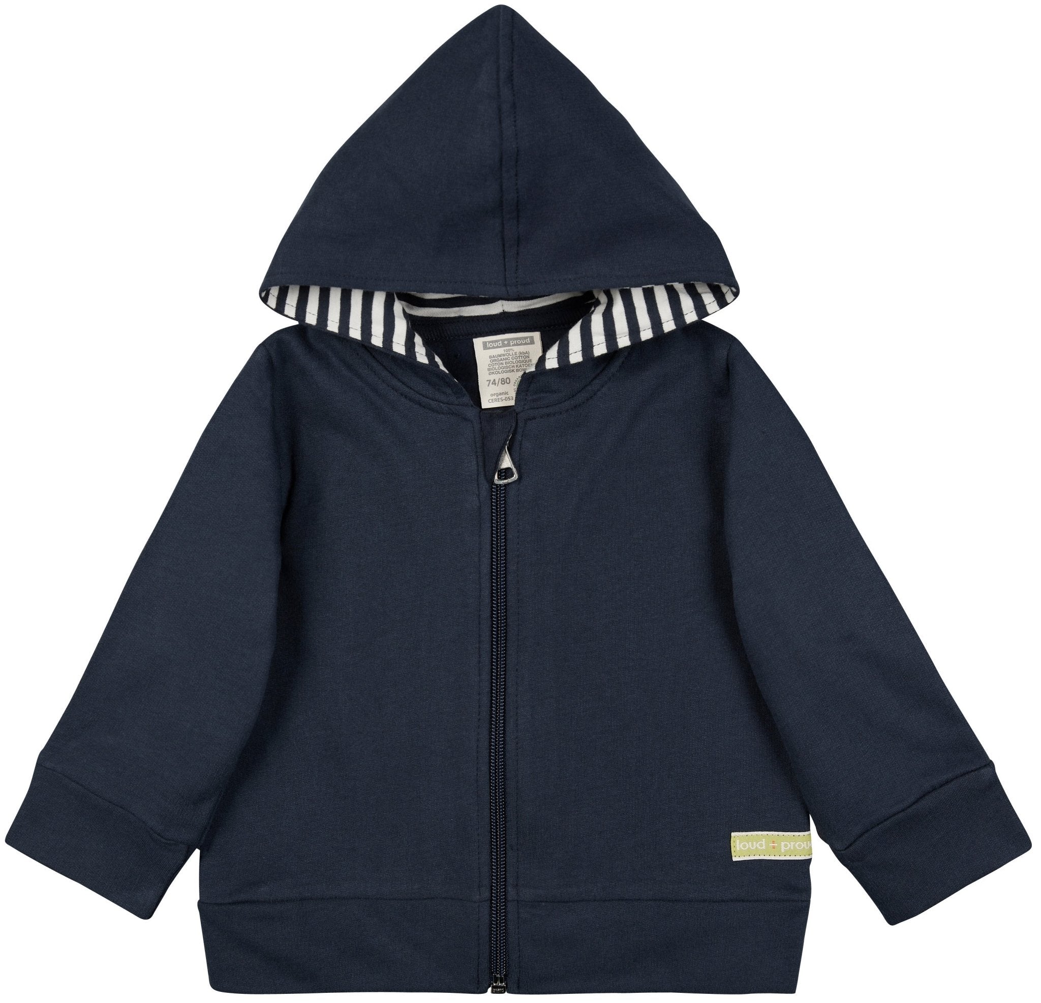 loud-proud-classics-sweatjacke-kapuze-grey-50-56-samtig image 3