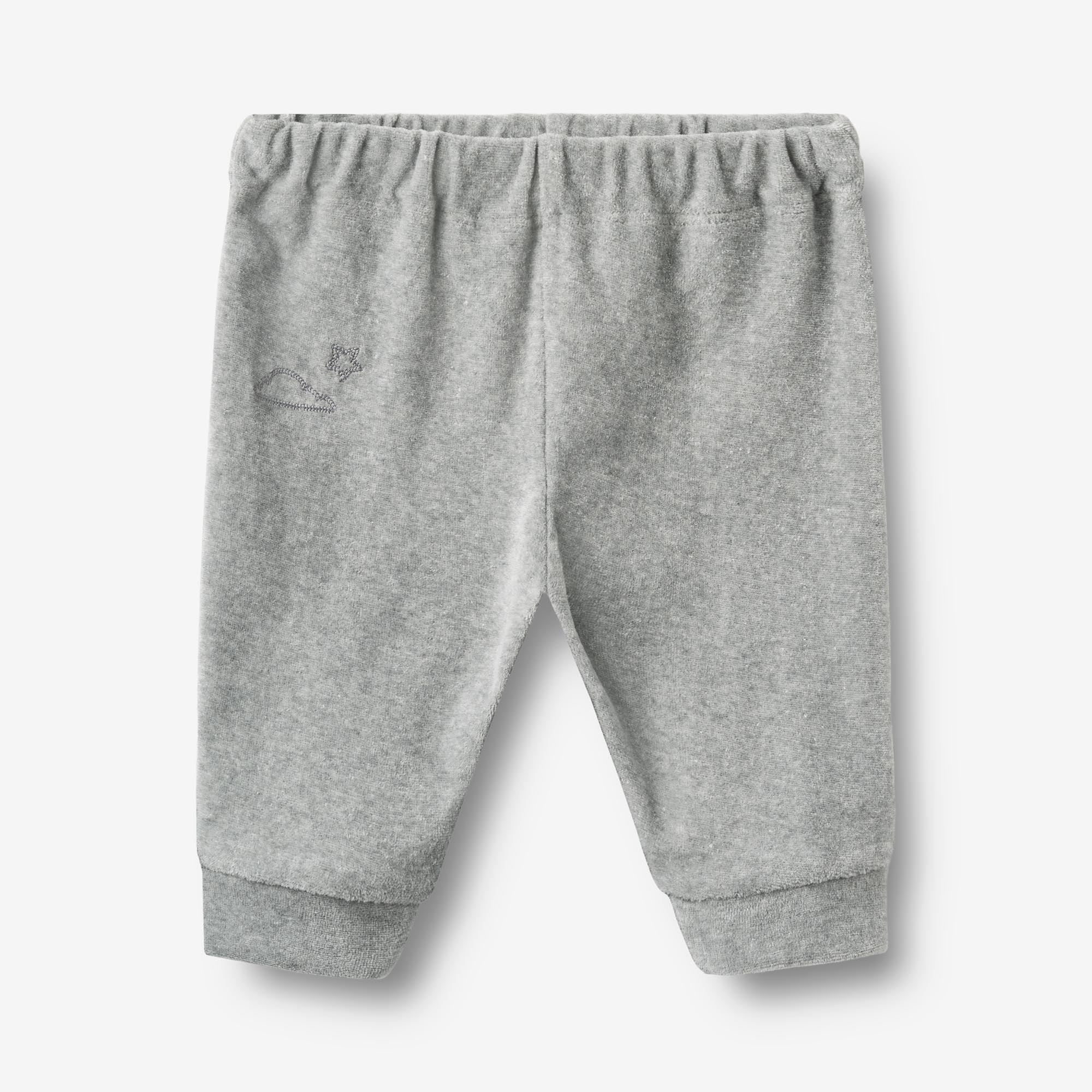wheat-toto-set-cardigan-hose-melange-grey-bio image 5