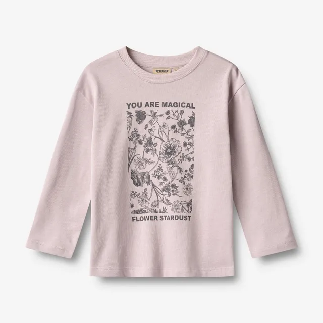 wheat-dixie-langarmshirt-soft-lilac-bio-baumwolle image 1