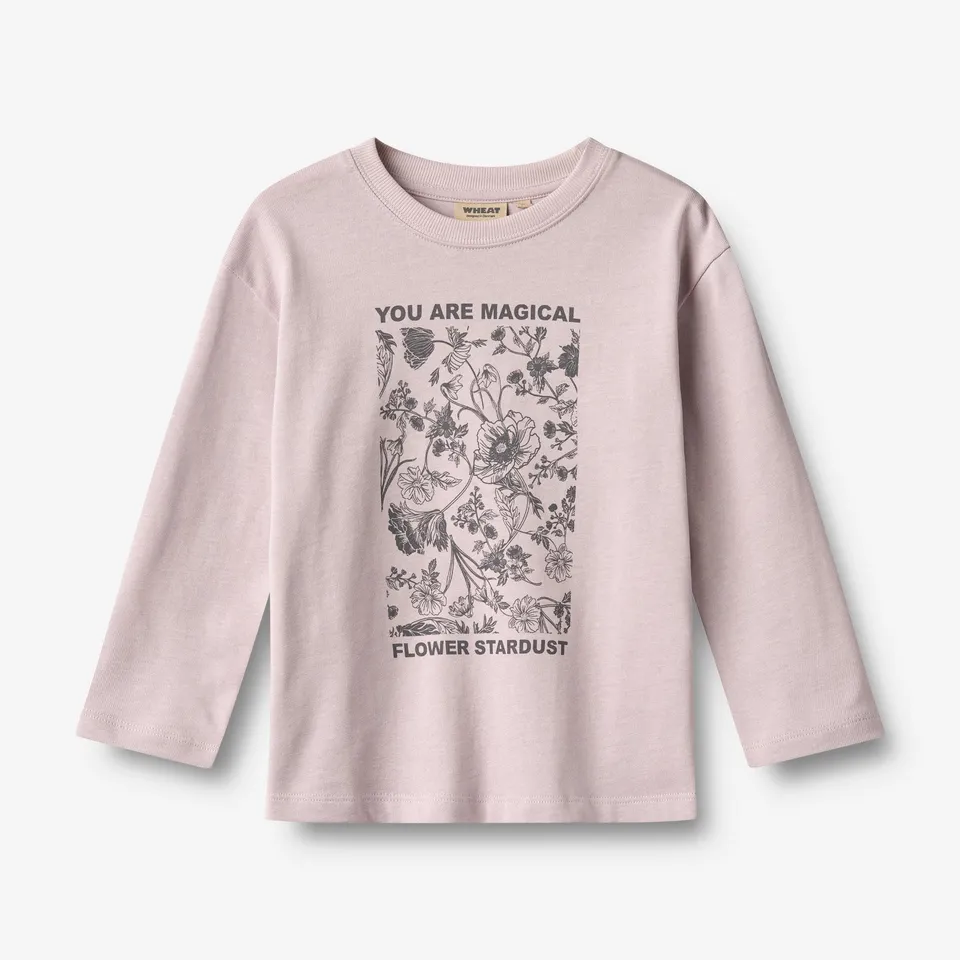 wheat-dixie-langarmshirt-soft-lilac-bio-baumwolle image 1