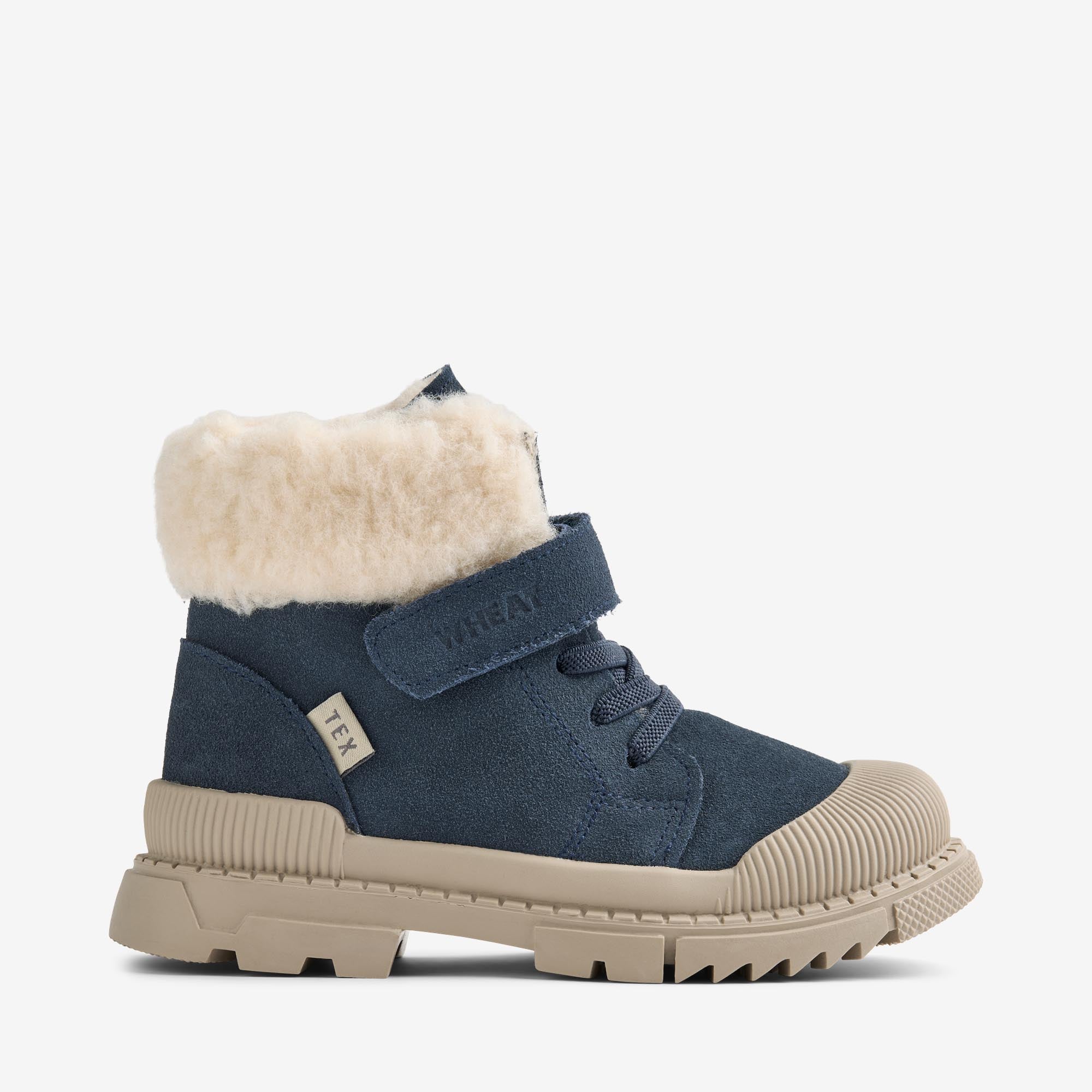 wheat-echo-tex-winterstiefel-greyblue-wildleder-wollfutter image 3