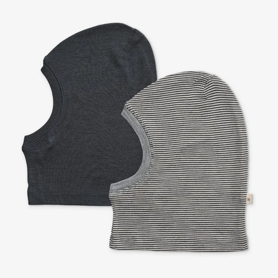 wheat-kim-balaclava-sturmhaube-navy-stripe-merino-2er image 1