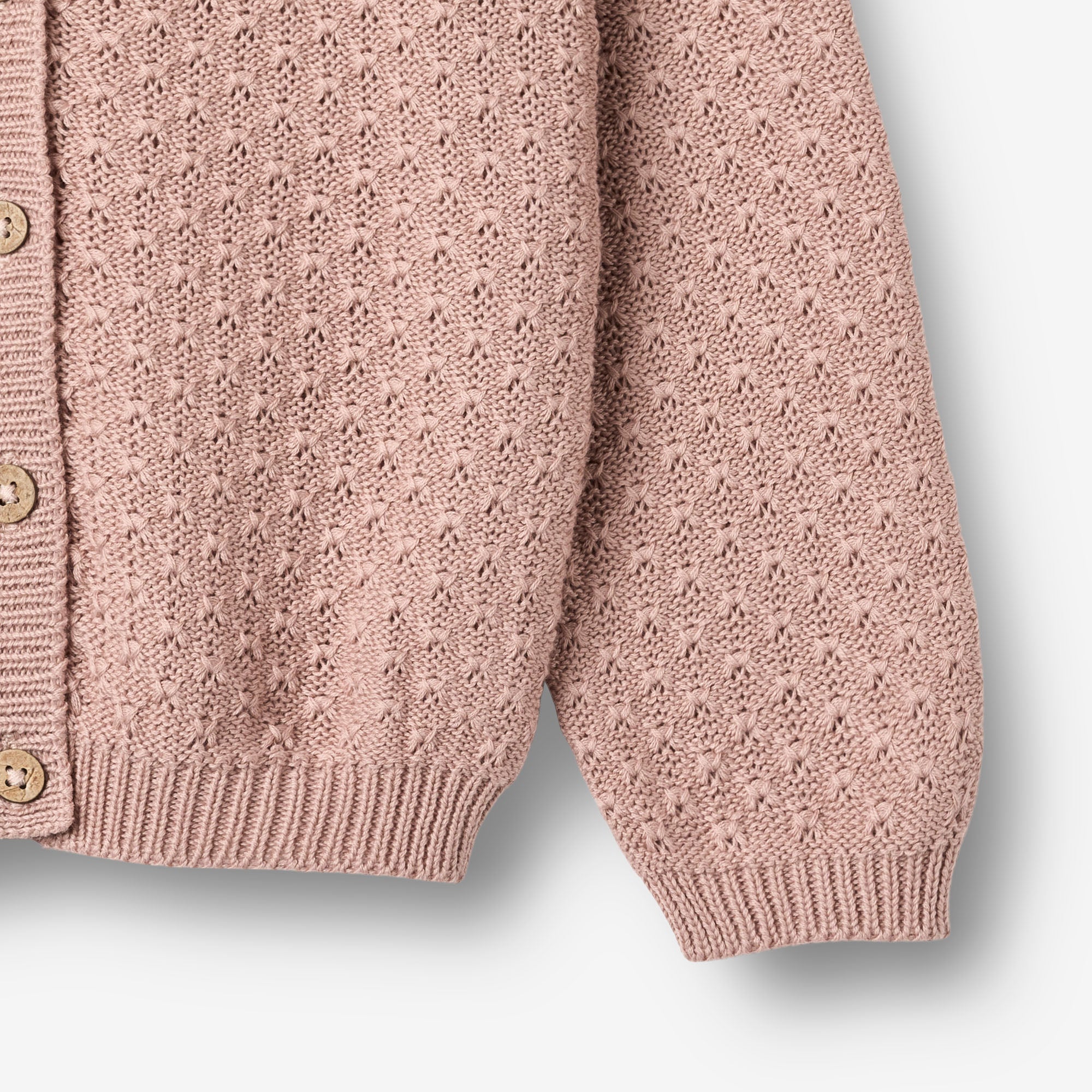 wheat-magnella-strickjacke-rose-powder-bio-baumwolle image 4