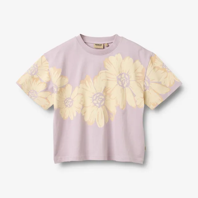 wheat-petri-t-shirt-lavender-bio-baumwolle-m-dchen image 1
