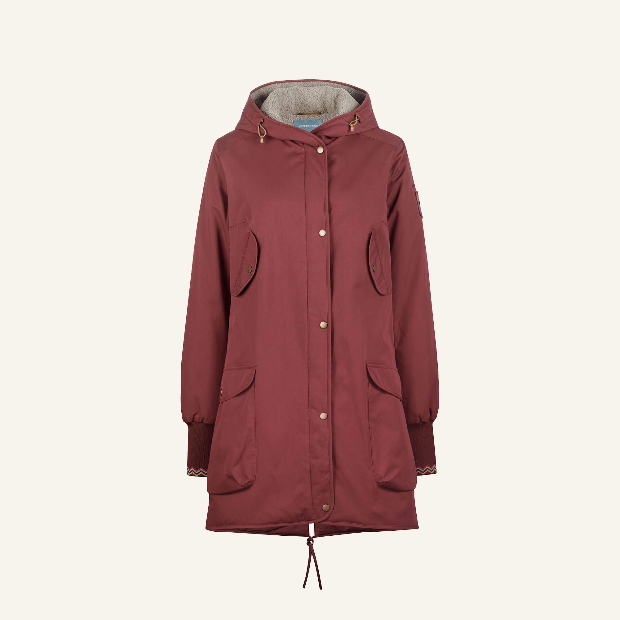 finkid-husky-ivalukka-winterparka-cranberry-38-baumwolle image 1