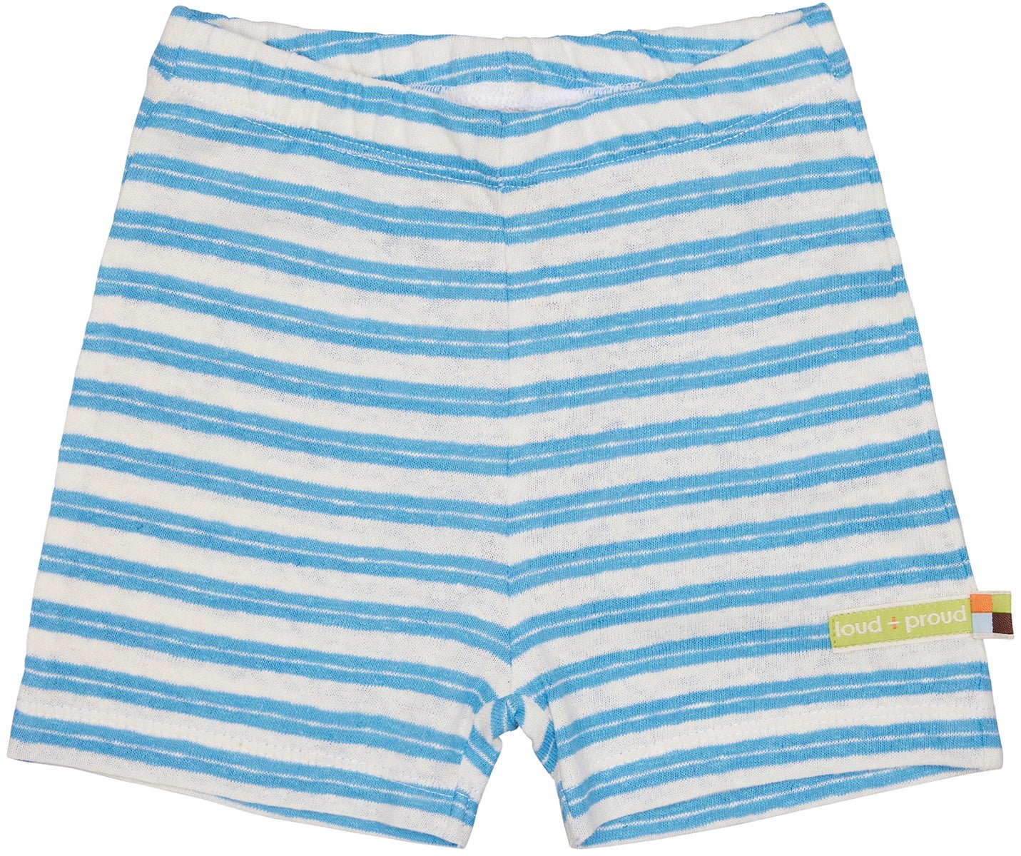 loud-proud-classics-short-ringel-leinen-sommerhose-blonde-86-92 image 1