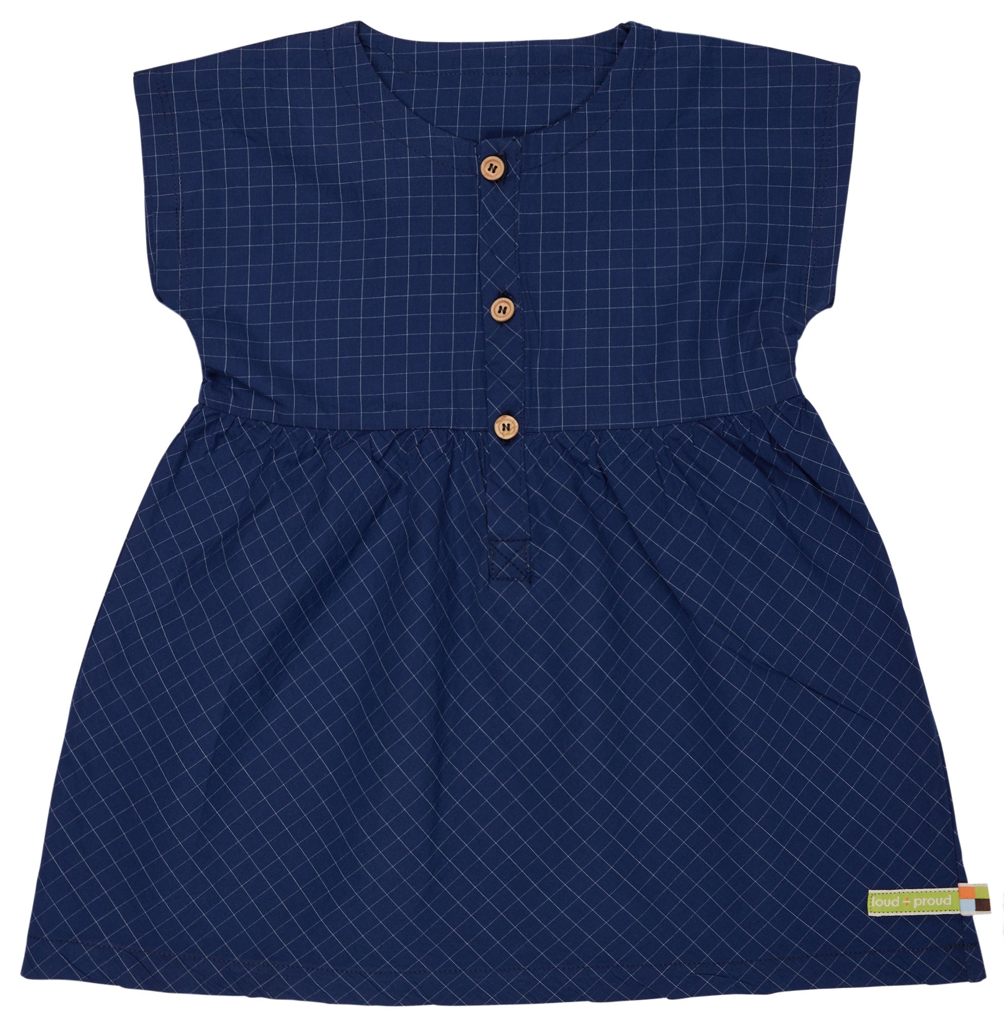 loud-proud-classics-kleid-karo-m-dchen-kleid-aster-98-104-popeline image 7