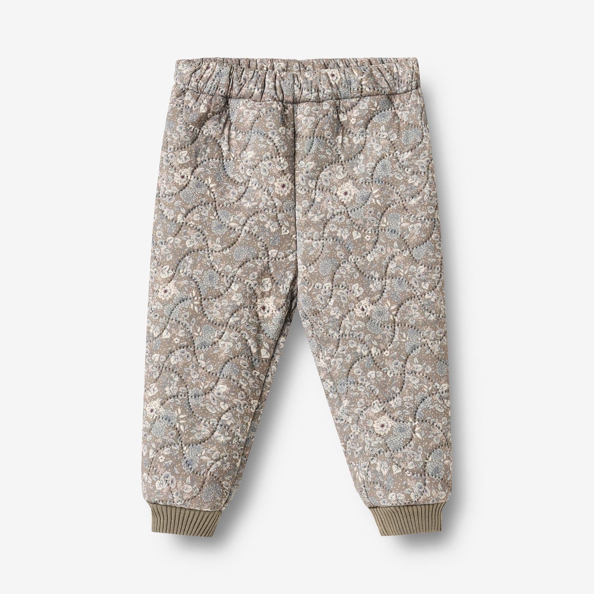 wheat-alex-thermohose-baby-grey-stone-flowers image 1