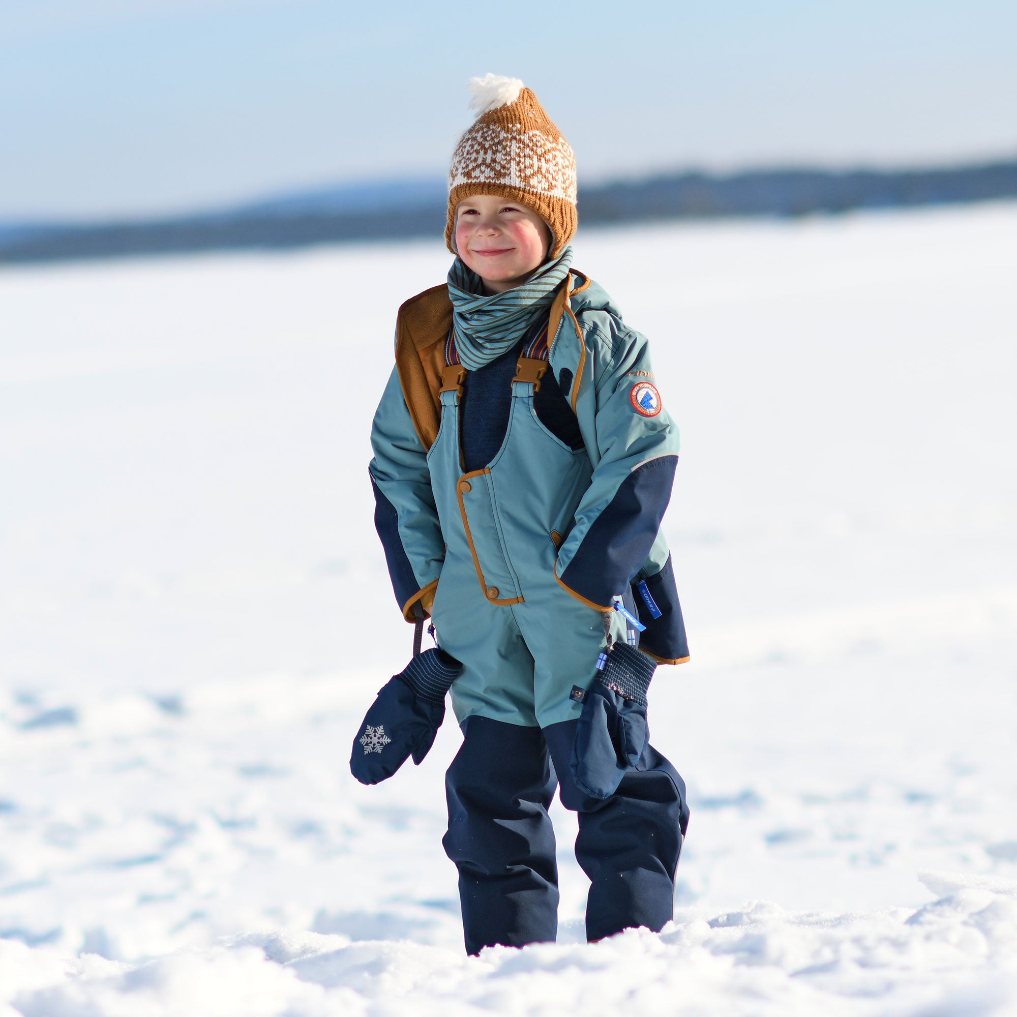 finkid-kajo-husky-schneehose-cloud-deep-water-90-100-cordura image 6