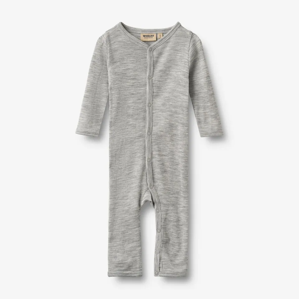 wheat-dusty-woll-jumpsuit-baby-melange-grey-merino image 1