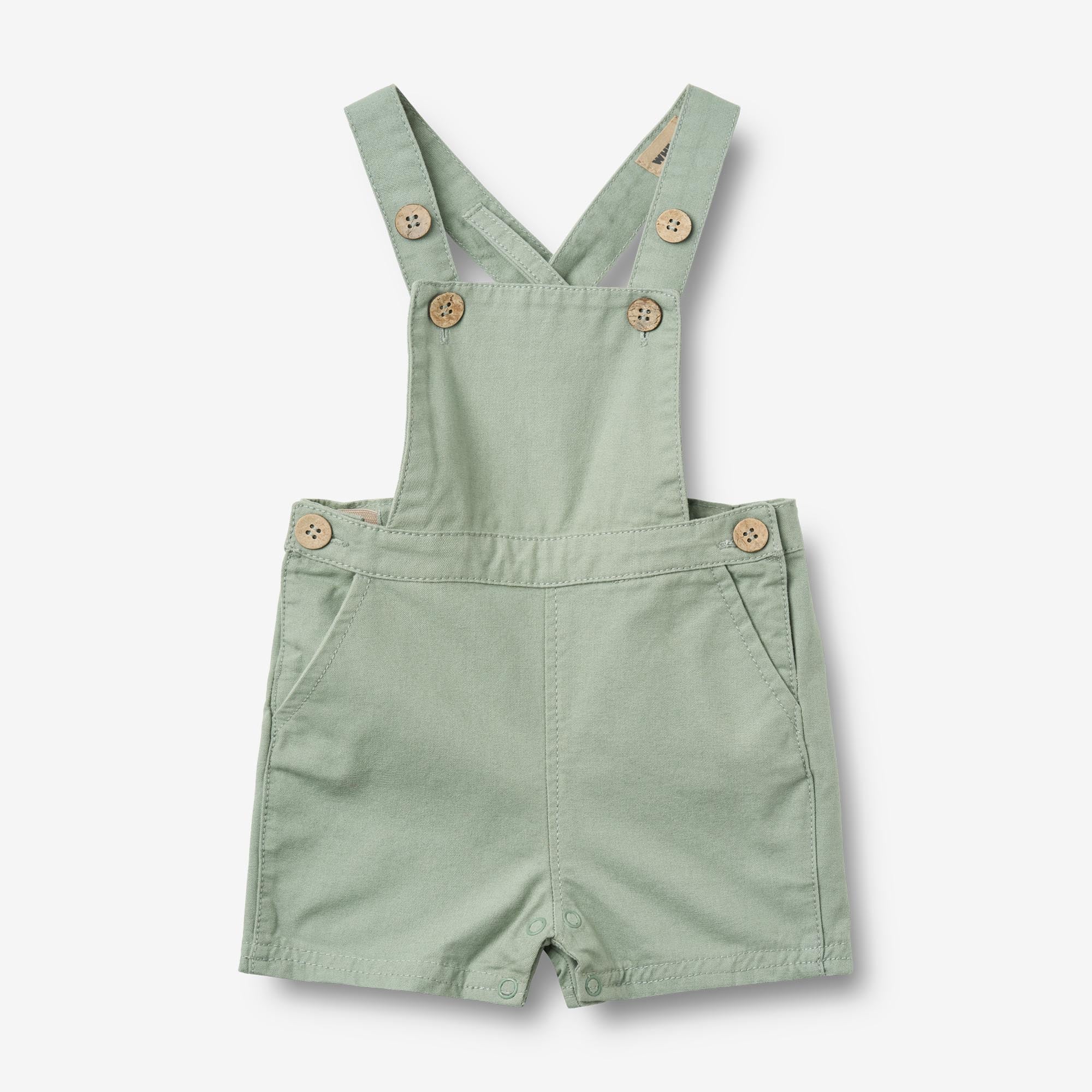 wheat-erik-latzhose-teal-water-bio-baumwolle-baby image 1