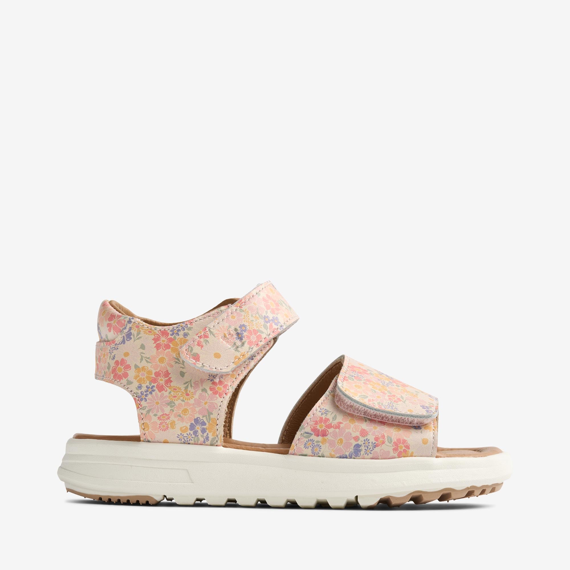 wheat-mille-sandale-multi-flowers-leder-klett-kinder image 3