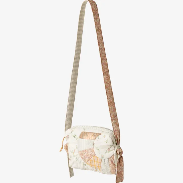 wheat-moono-sunday-bag-kindertasche-ivory-checked-flowers image 1