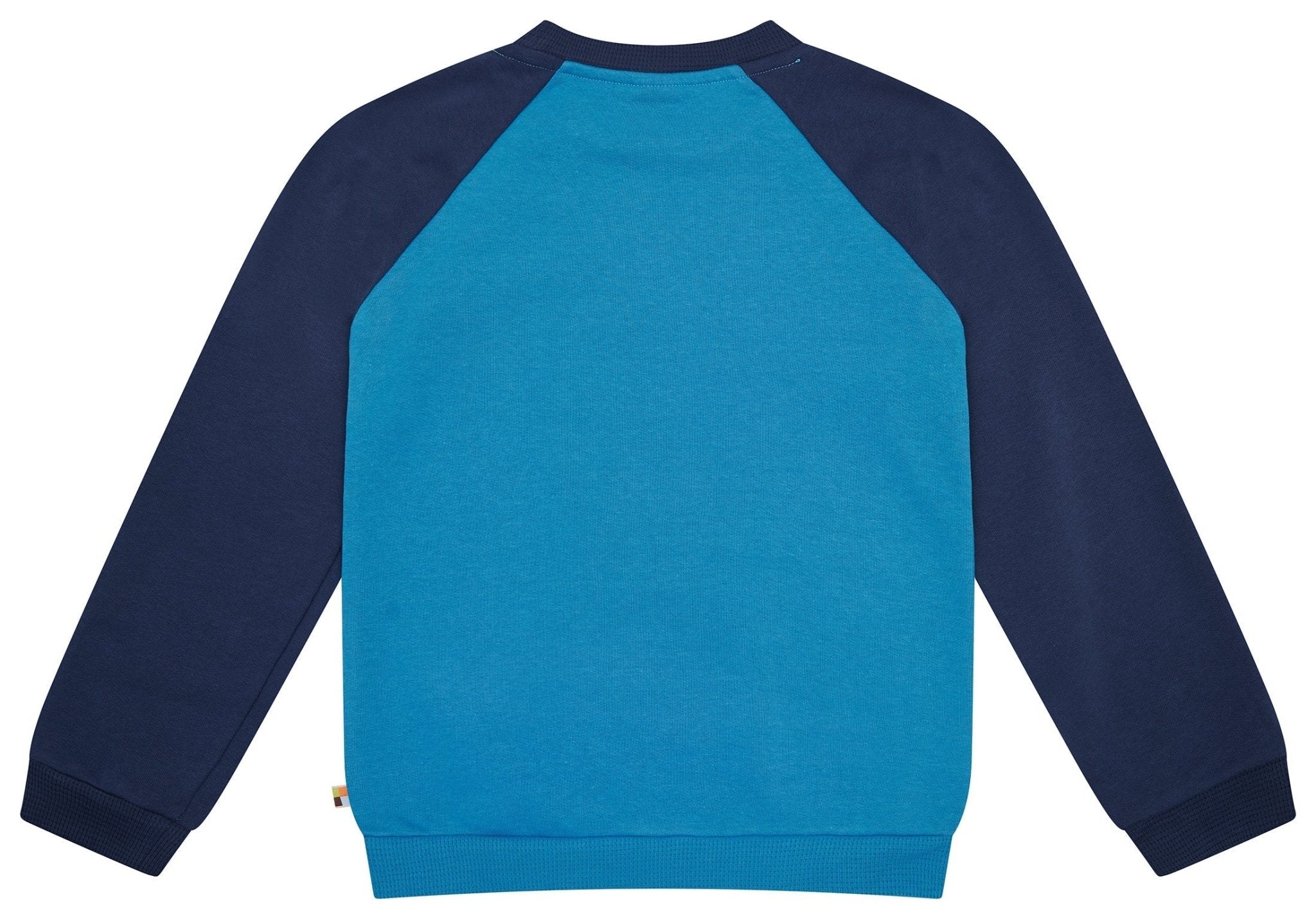 loud-proud-classics-sweatshirt-raglan-rmeln-pullover-azur image 2