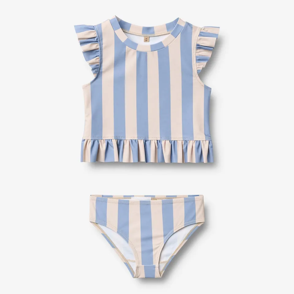 wheat-alma-schwimmanzug-bold-blue-stripe-m-dchen-uv-40 image 1
