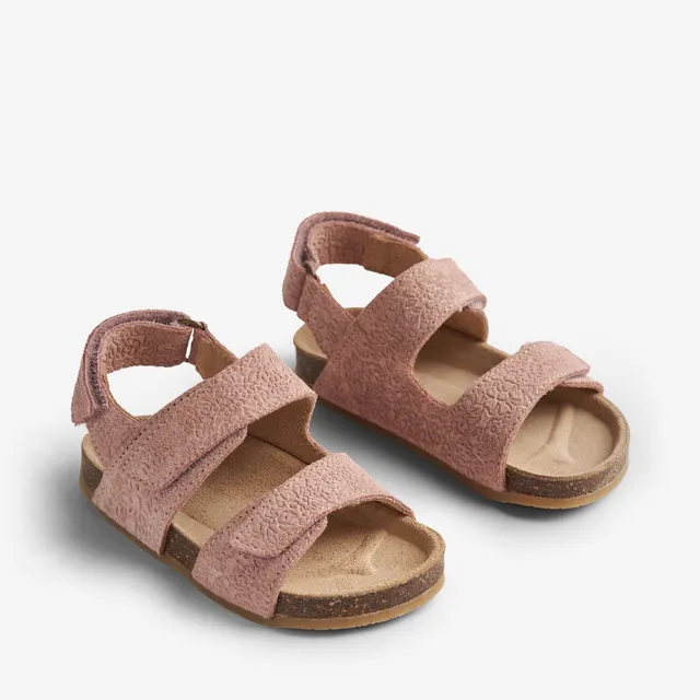 wheat-cameron-sandale-rose-leder-klett-gr-24-35 image 1
