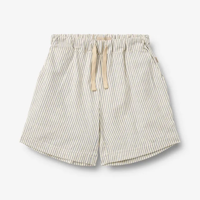 wheat-cuba-shorts-dark-blue-stripe-bio-baumwolle image 1