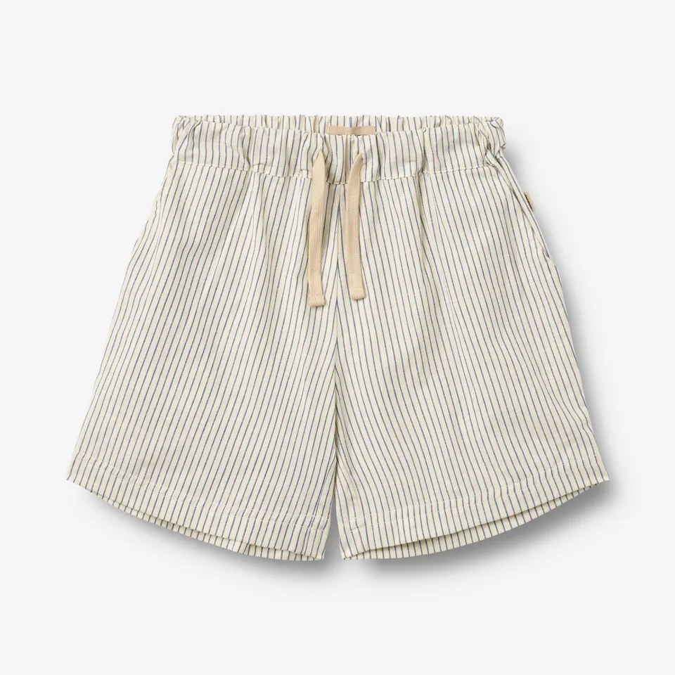 wheat-cuba-shorts-dark-blue-stripe-bio-baumwolle image 1