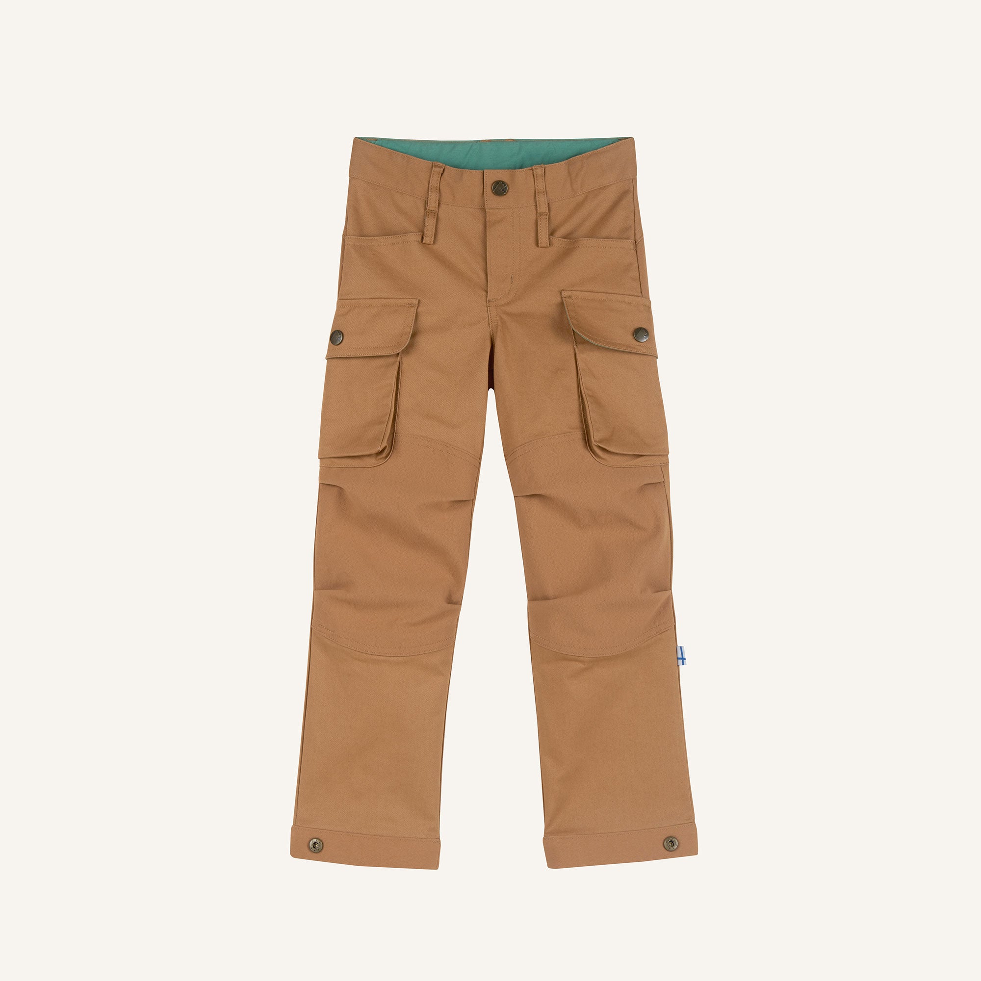 finkid-husky-koski-canvas-outdoorhose-kinder-denim-120-130 image 2