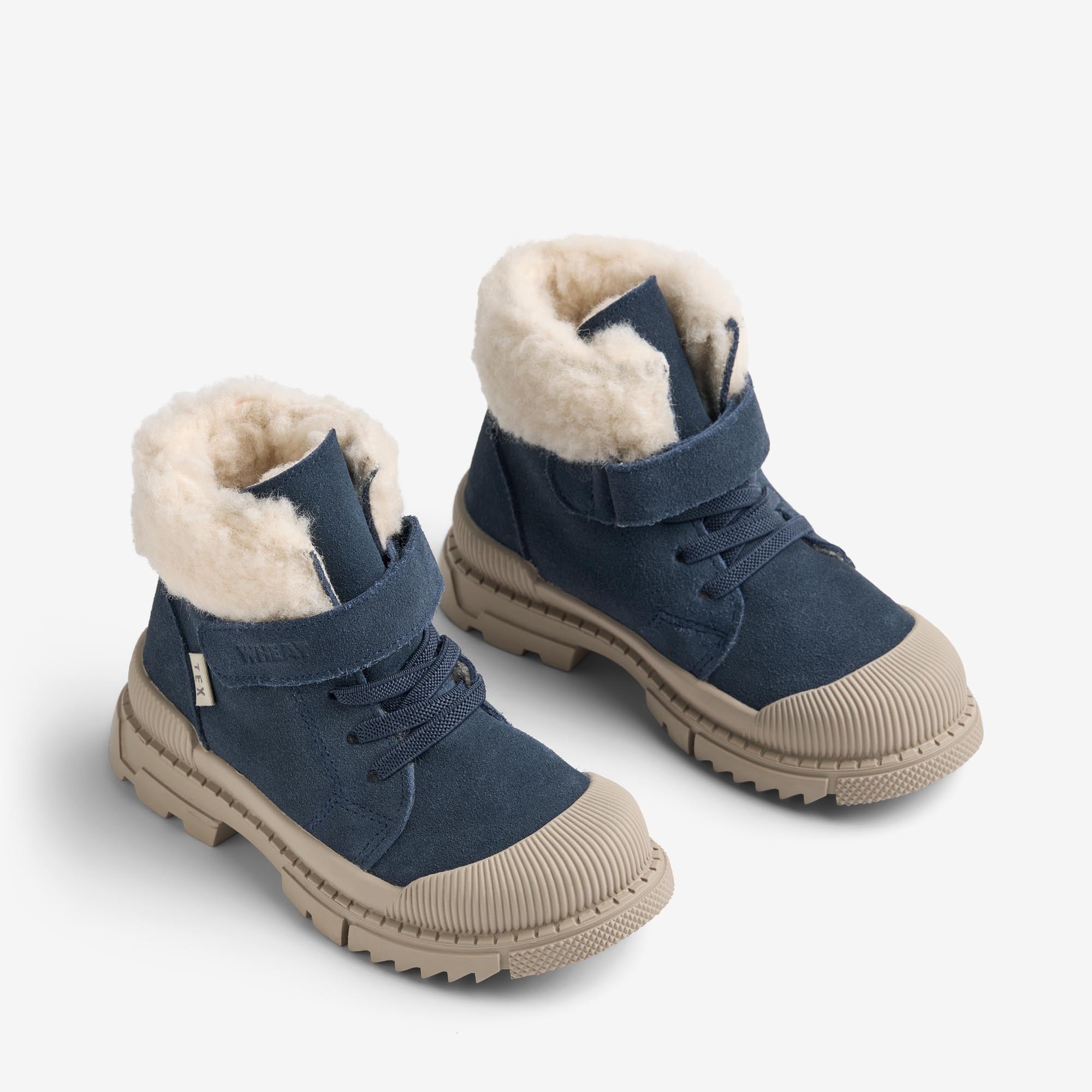 wheat-echo-tex-winterstiefel-greyblue-wildleder-wollfutter image 1