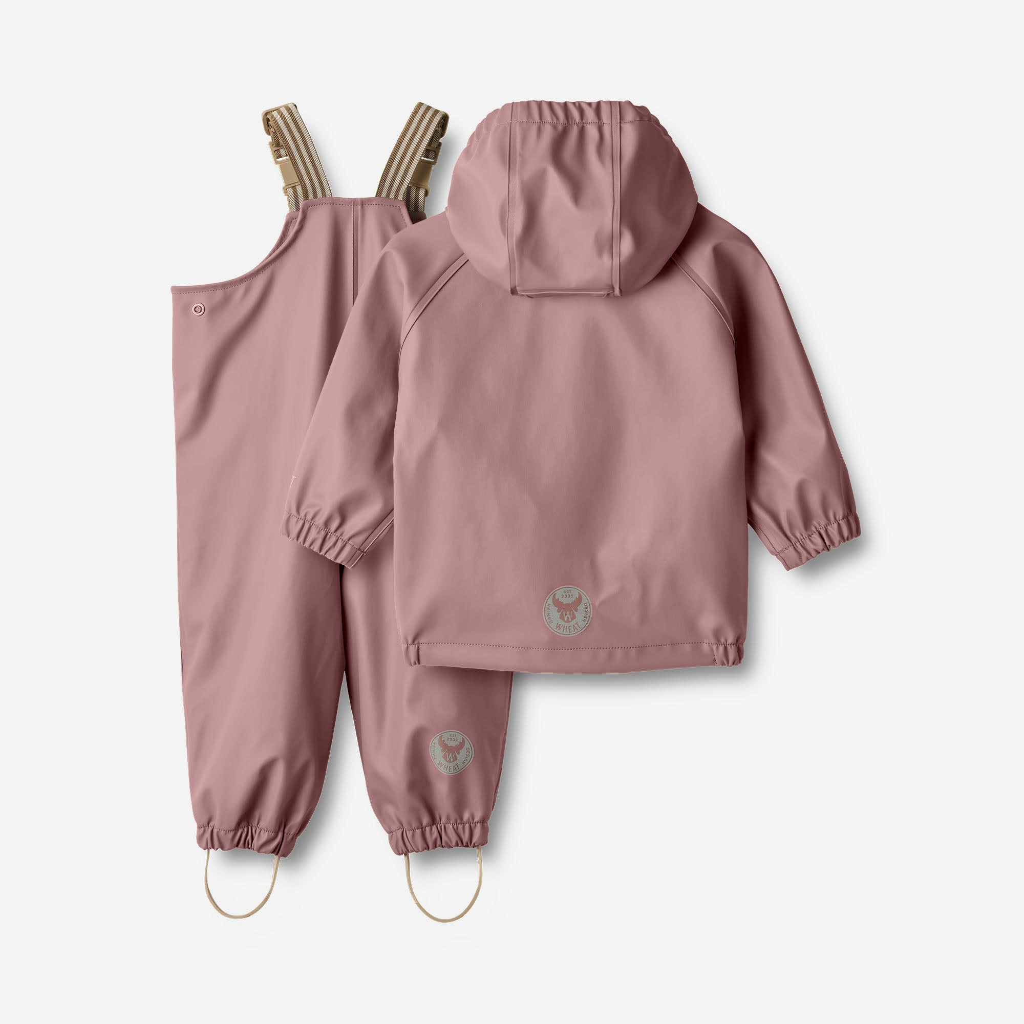 wheat-charlie-regenset-baby-dusty-lilac-wasserdicht image 2