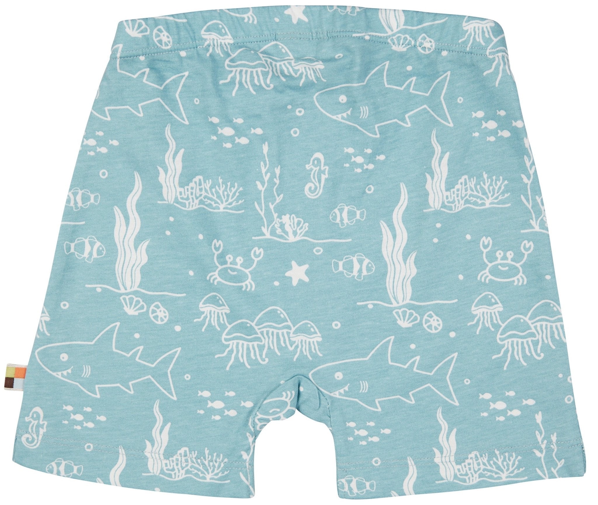 loud-proud-classics-short-druck-kinder-shorts-lagoon-86-92-jersey image 4