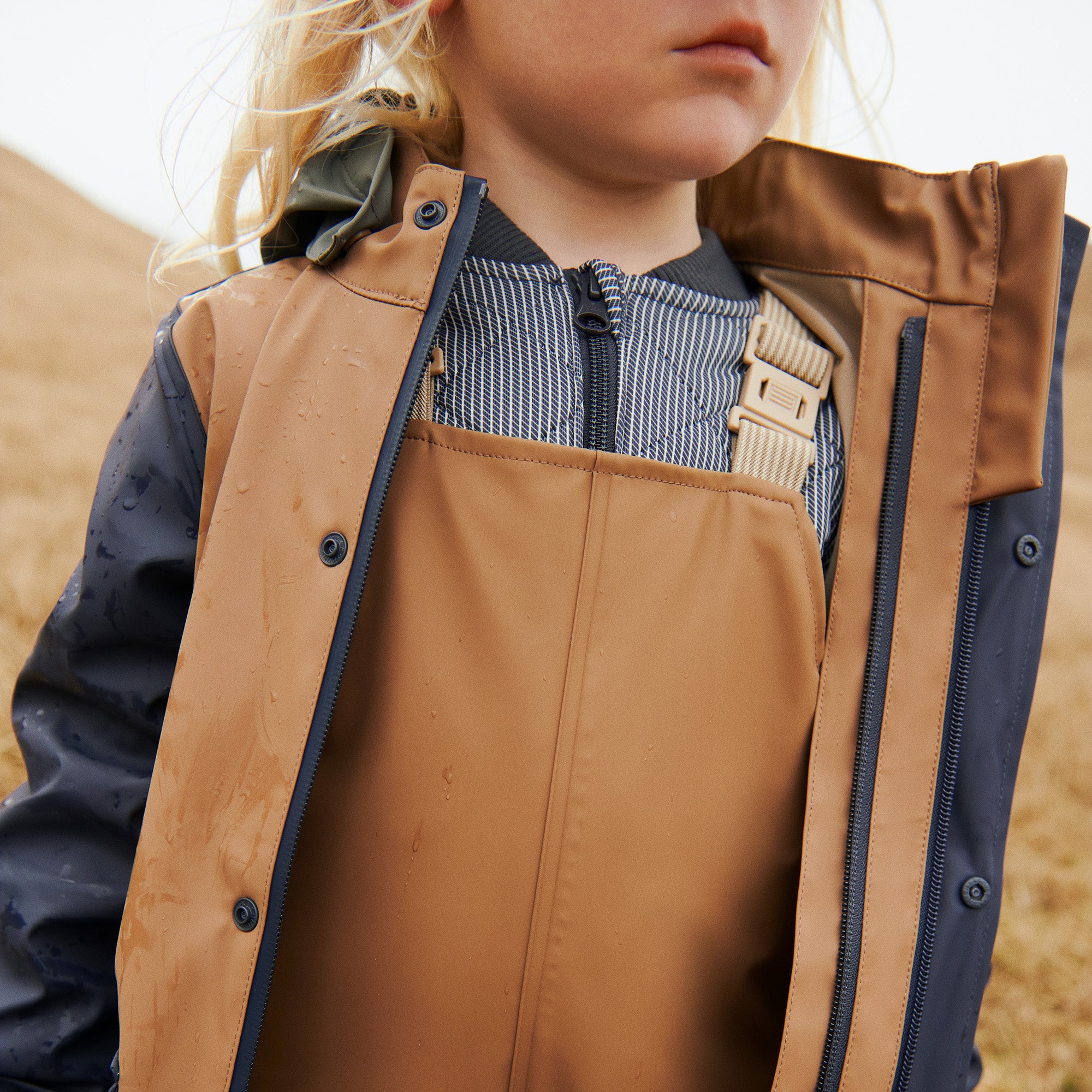 wheat-loui-thermojacke-ink-stripe-steppjacke image 2