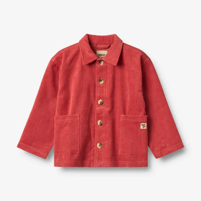 wheat-sage-overshirt-kinder-raspberry-bio-baumwolle image 1