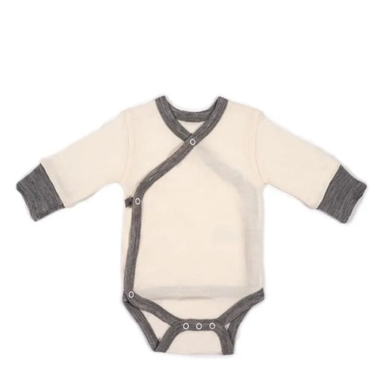 woolrex-newborn-wickelbody-merino-wolle-creme-gr-56 image 1