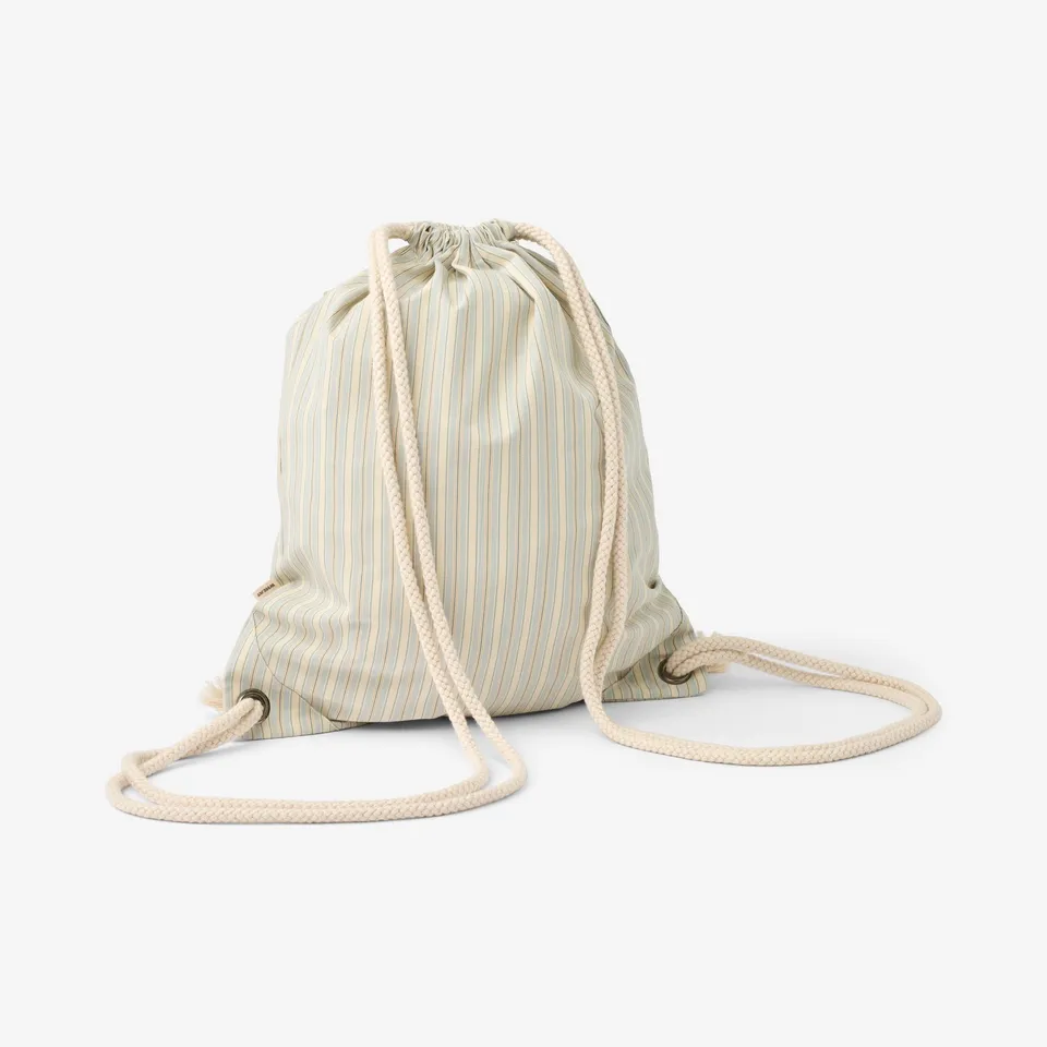 wheat-yuna-gymbag-turnbeutel-blue-ocean-stripe-bio-baumwolle image 1
