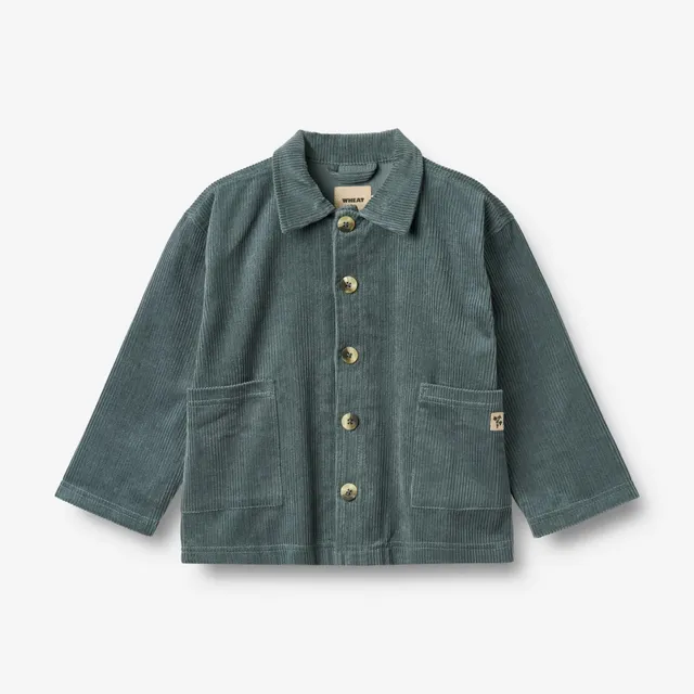wheat-sage-overshirt-stormy-weather-bio-cordhemd image 1