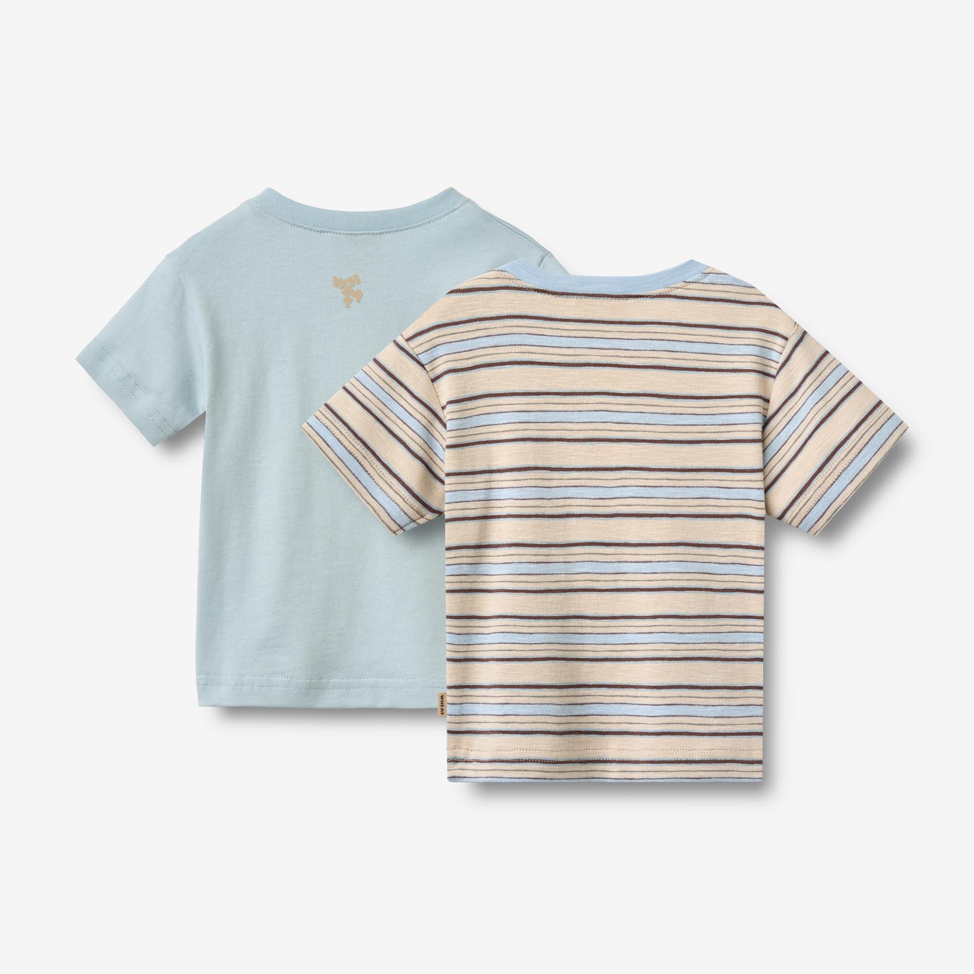 wheat-fabian-t-shirt-2er-multi-blue-stripe-bio-baumwolle-baby image 2