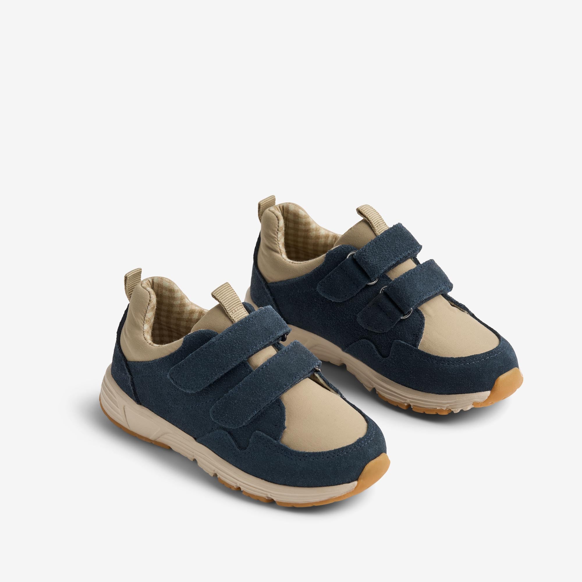 wheat-toney-sneaker-navy-klett-leichte-kinderschuhe image 1