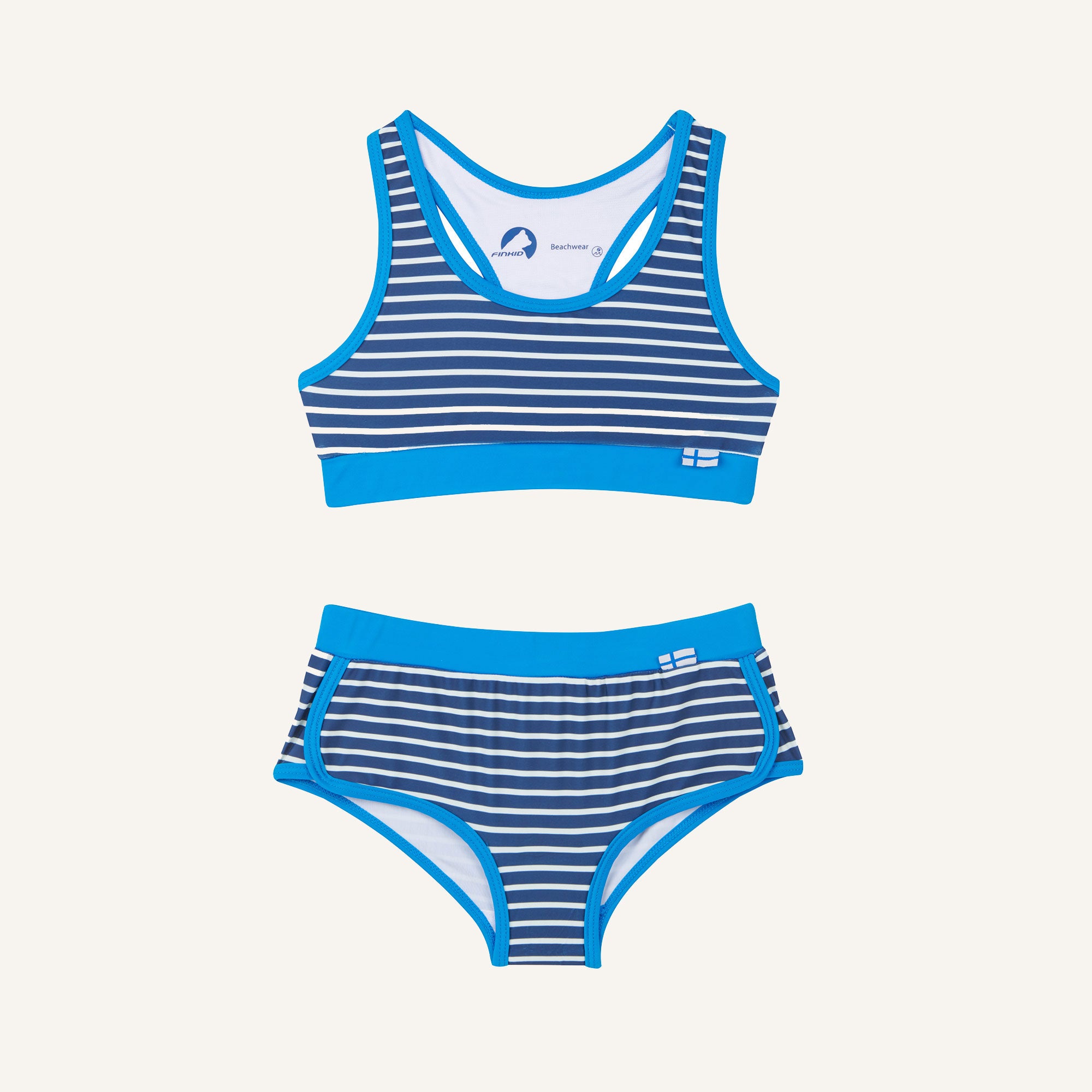finkid-bite-protect-luoto-bikini-denim-offwhite-90-100-uv50 image 3
