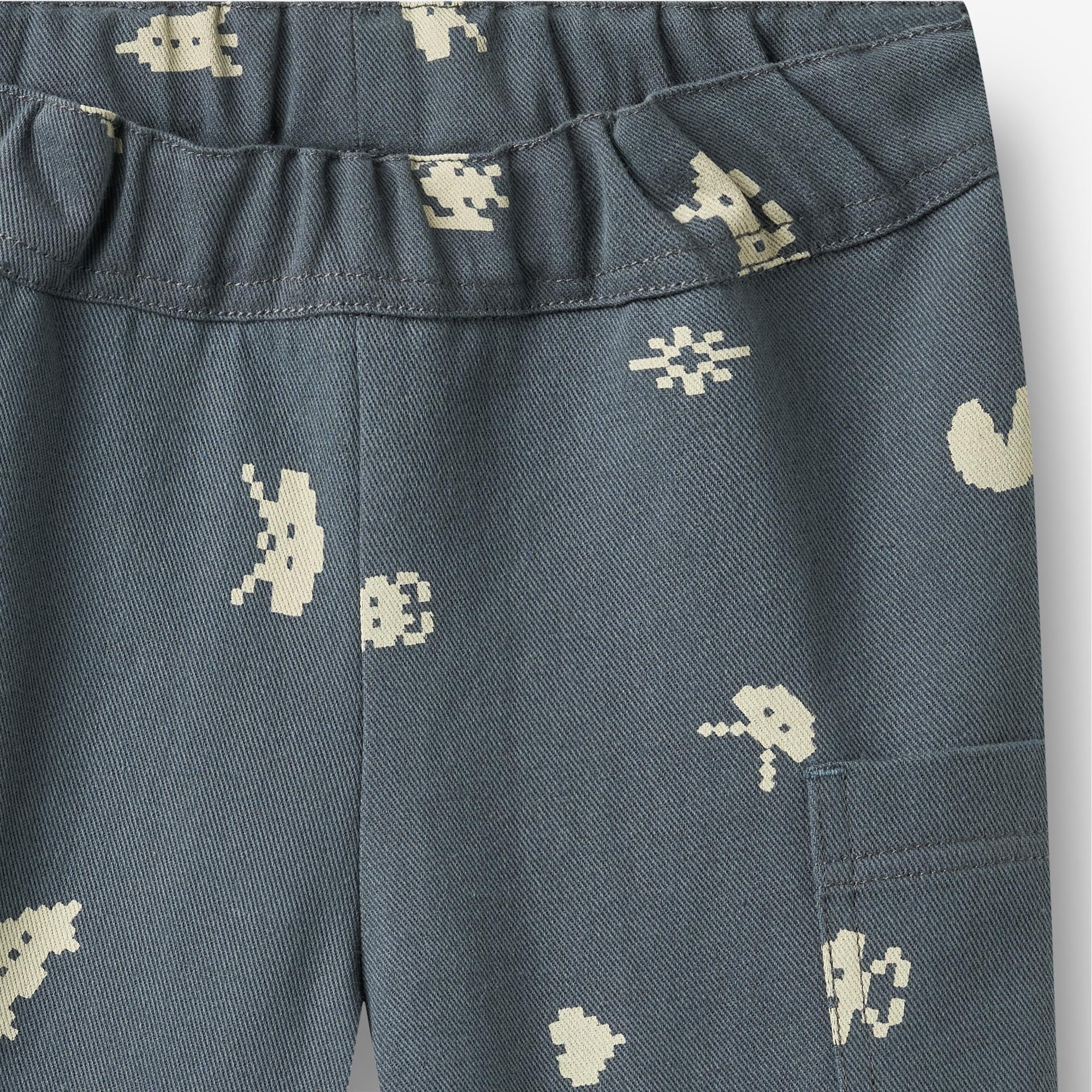 wheat-jeppe-hose-game-over-bio-baumwolle-baby-verstellbar image 3