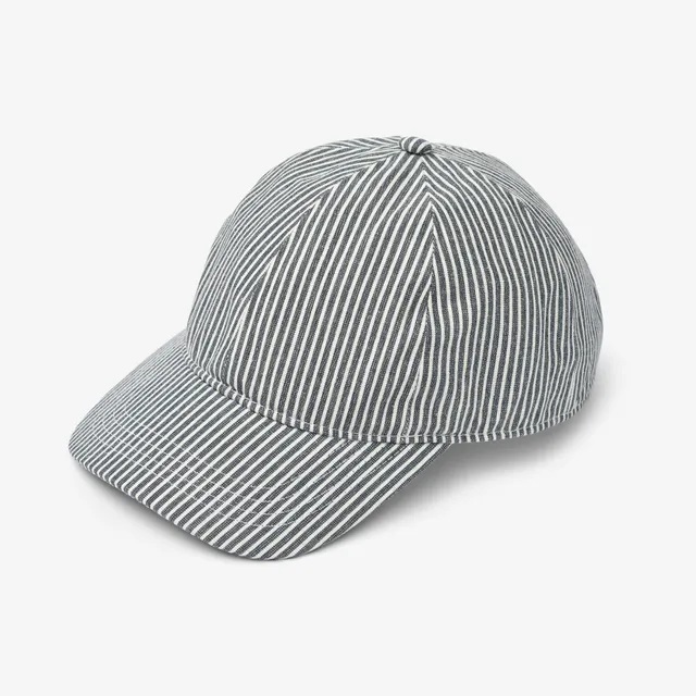 wheat-allaso-cap-navy-stripe-bio-baumwolle-sonnenschutz image 1