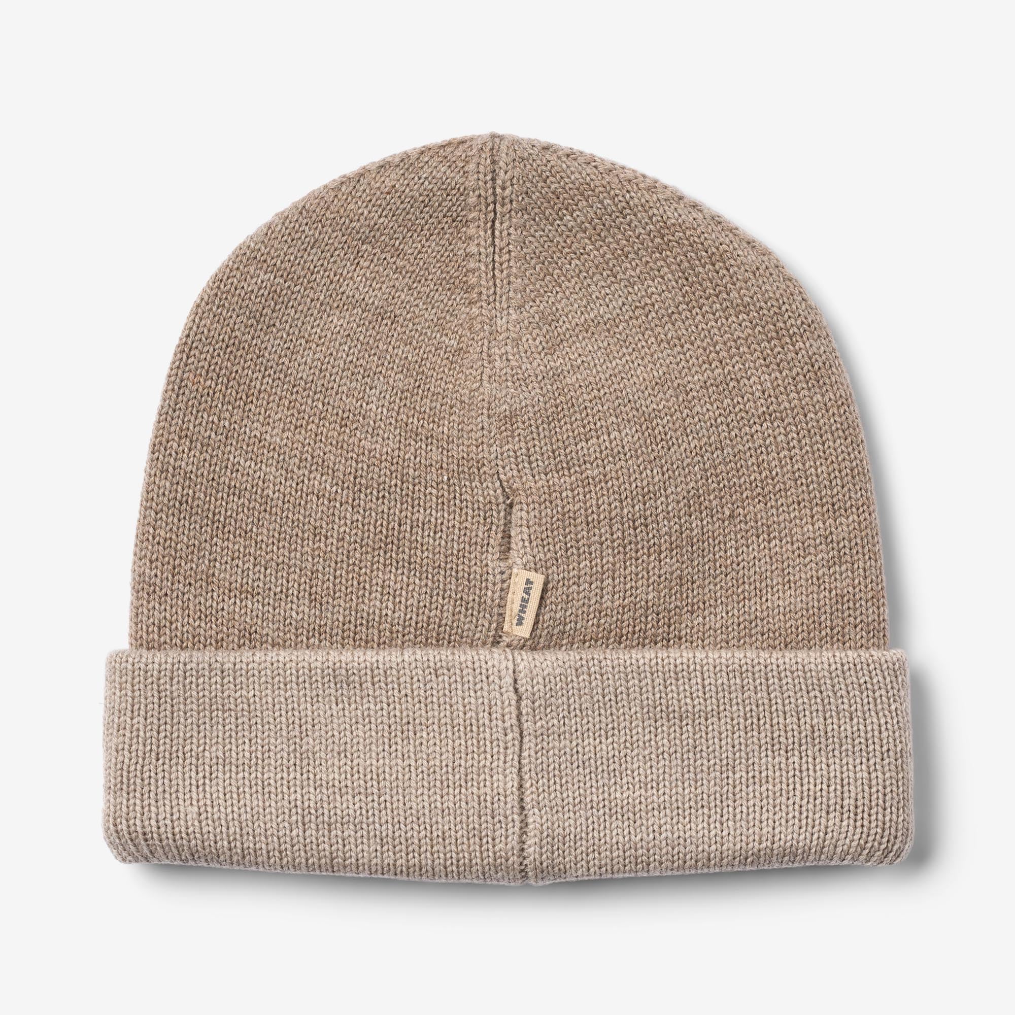 wheat-beanie-omalas-kinderm-tze-grey-camel-melange-merinowolle image 3