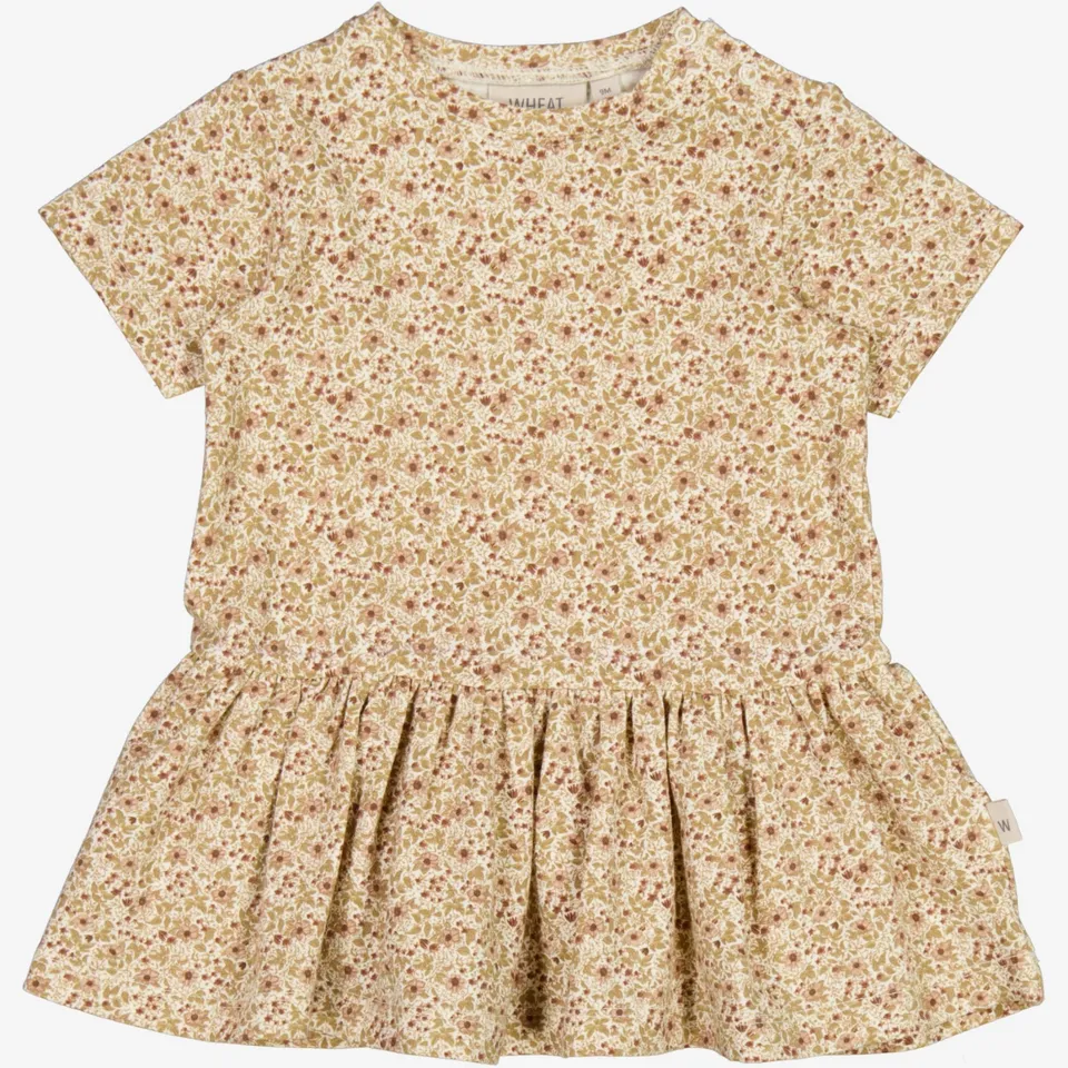 wheat-birthe-babykleid-eggshell-flowers-bio-baumwolle image 1