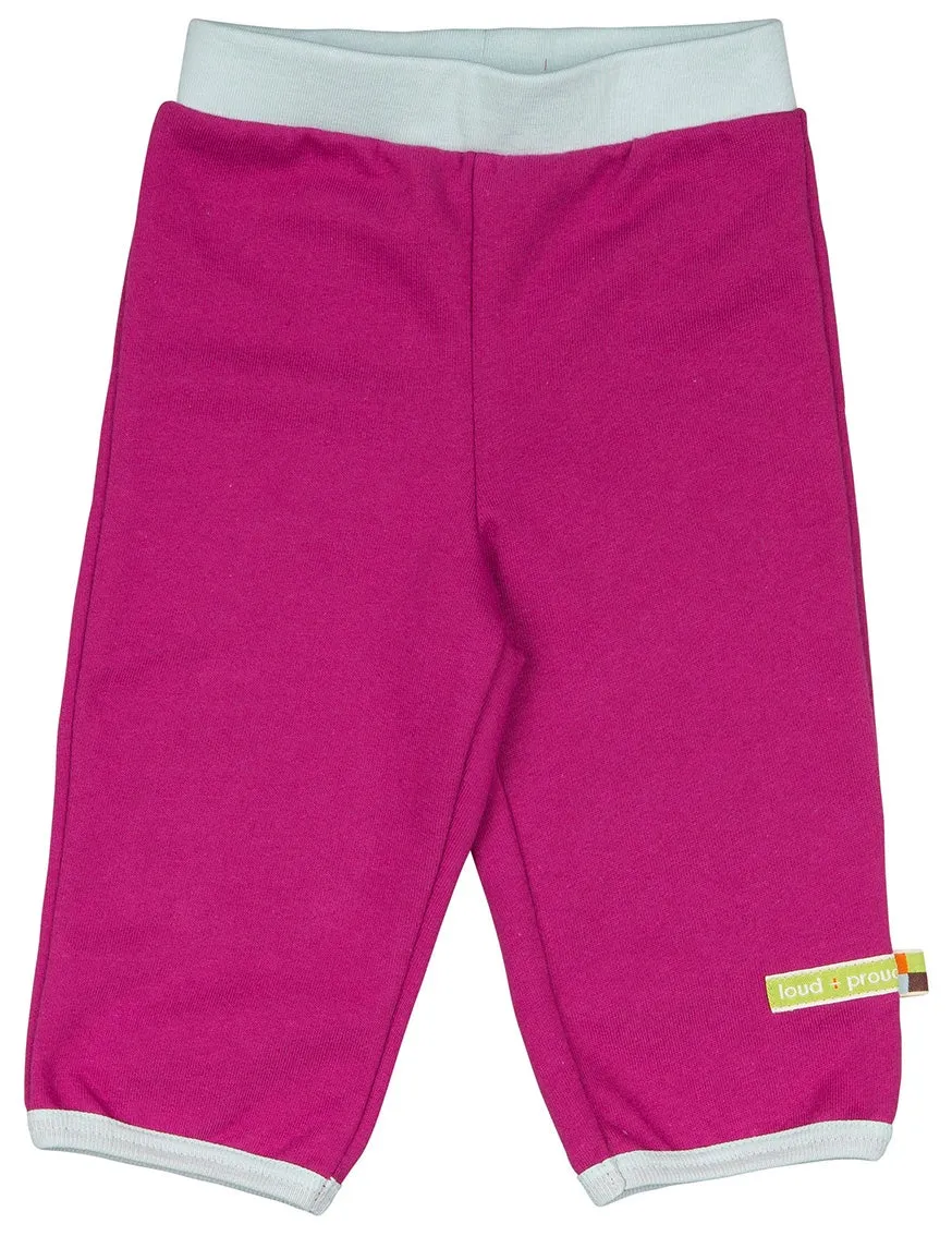 loud-proud-classics-sweat-hose-baby-fuchsia-elastischer-bund image 1