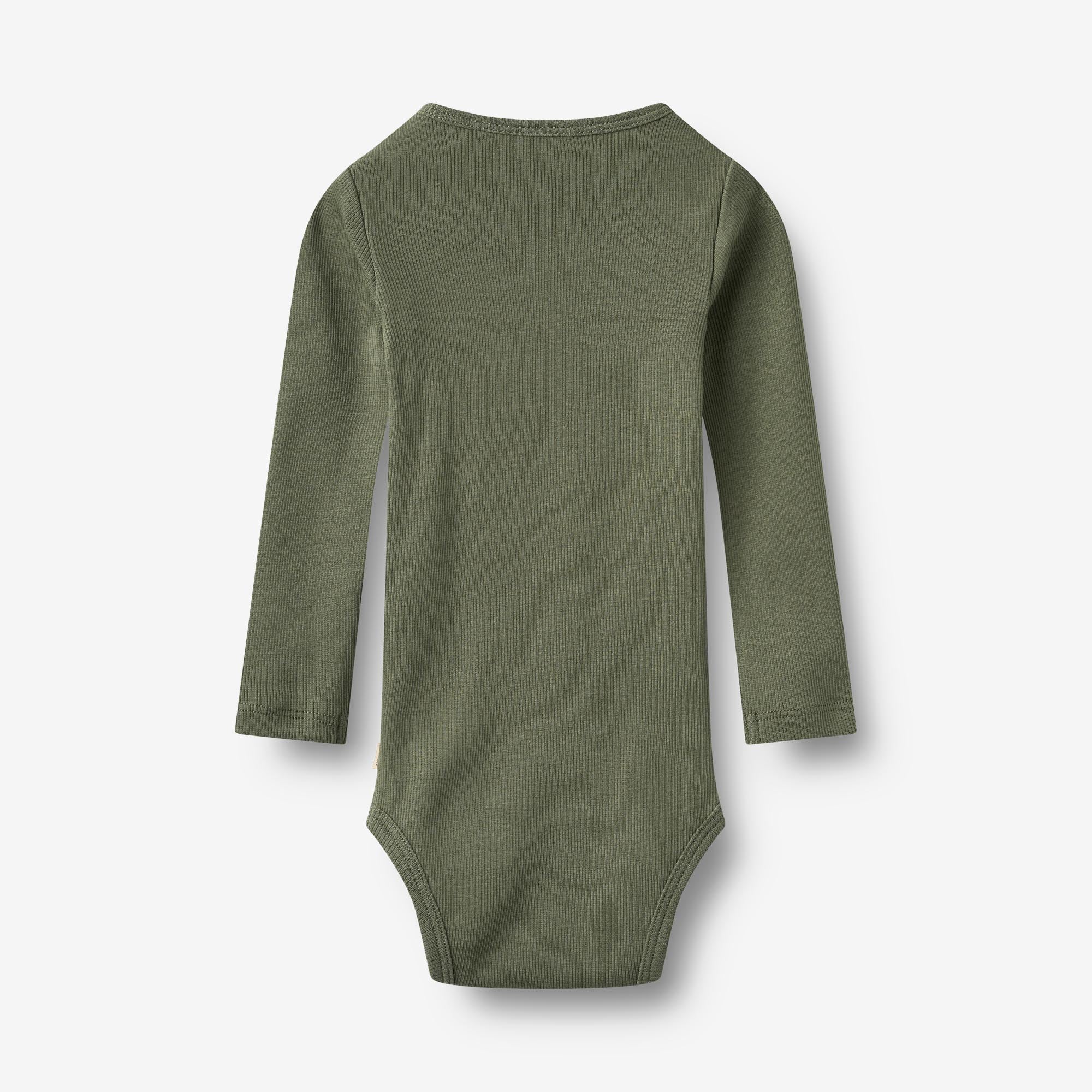 wheat-spencer-baby-body-langarm-thyme-bio-baumwolle image 2