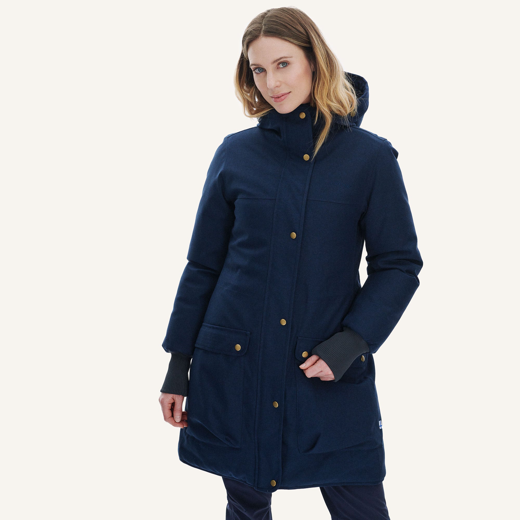 finkid-husky-oikku-winterparka-graphit-38-atmungsaktiv image 2