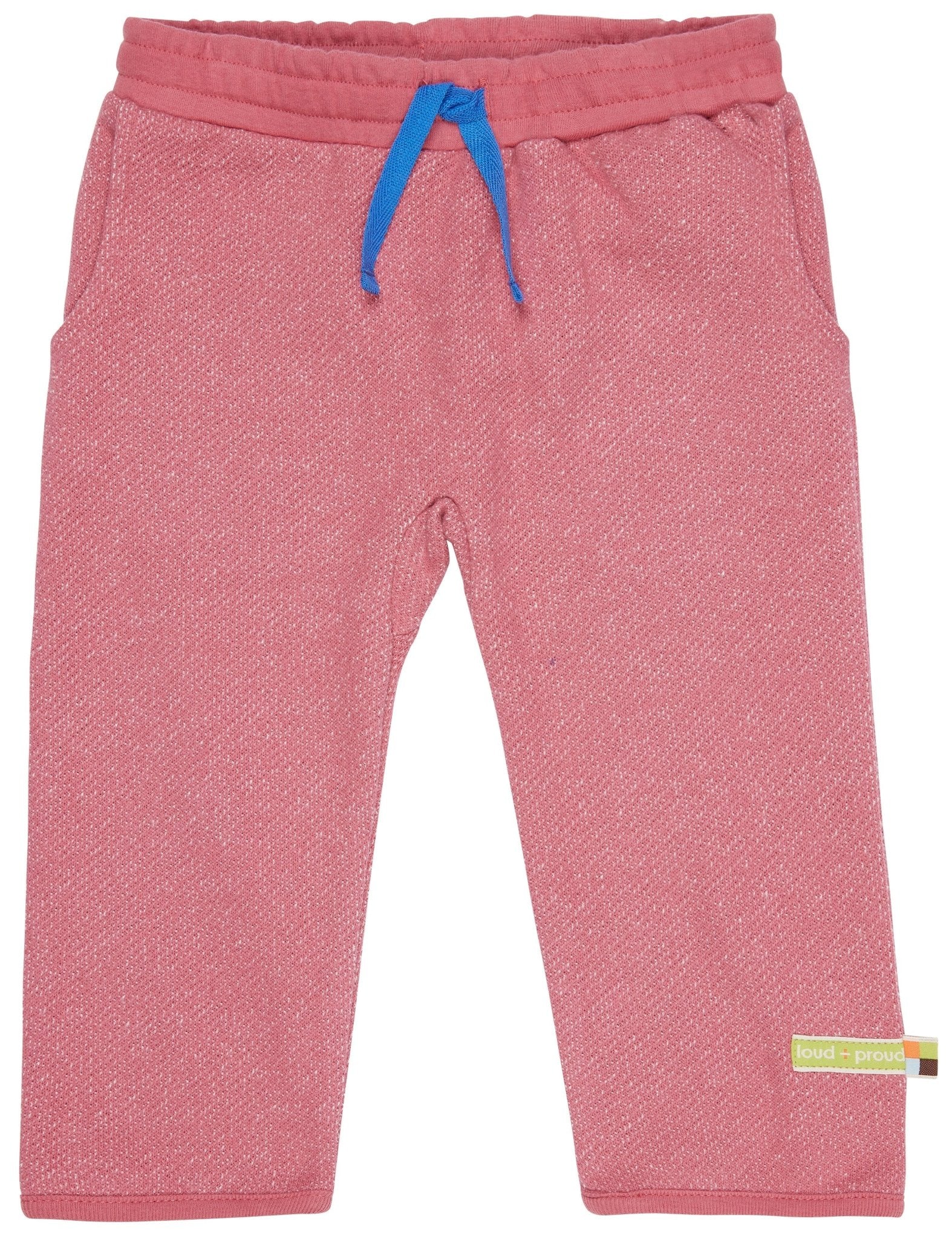 loud-proud-classics-hose-melange-strick-jogginghose-indigo-86-92 image 3