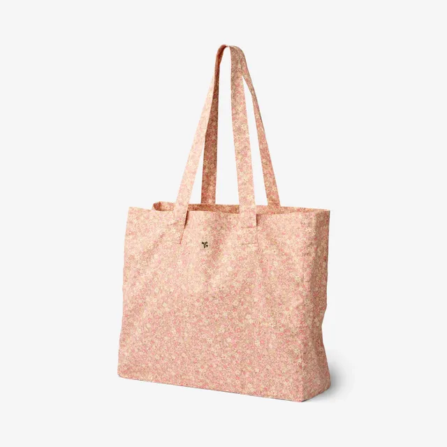 wheat-shopper-ville-rose-flower-meadow-tasche-onesize-bio-baumwolle image 1