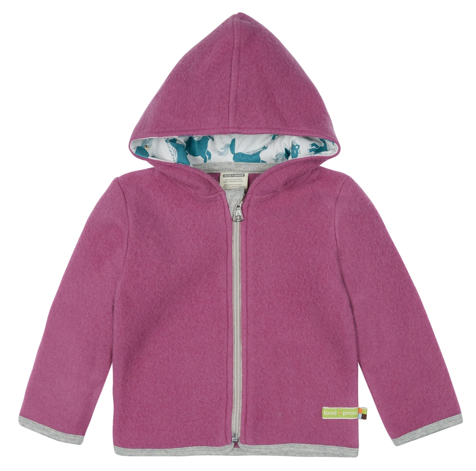 loud-proud-classics-jacke-wollfleece-kapuzenjacke-wolle image 1