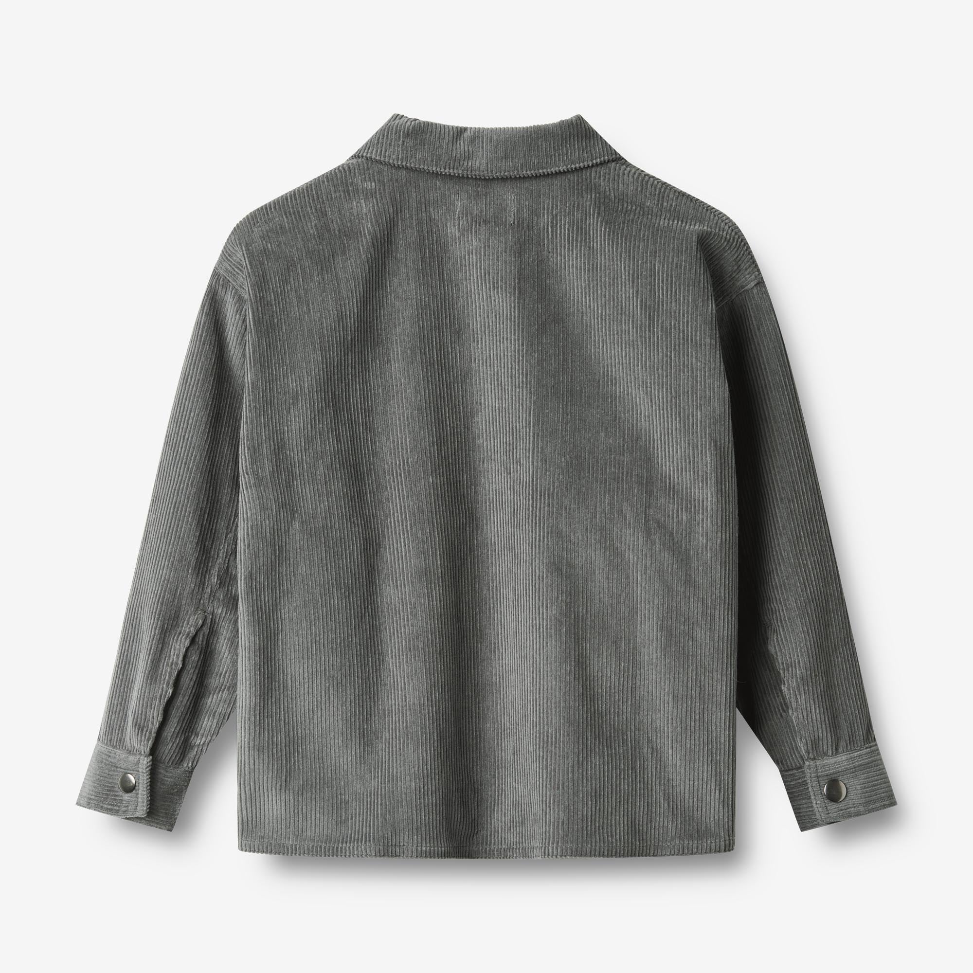 wheat-marcel-overshirt-dark-charcoal-bio-cord-hemd image 3