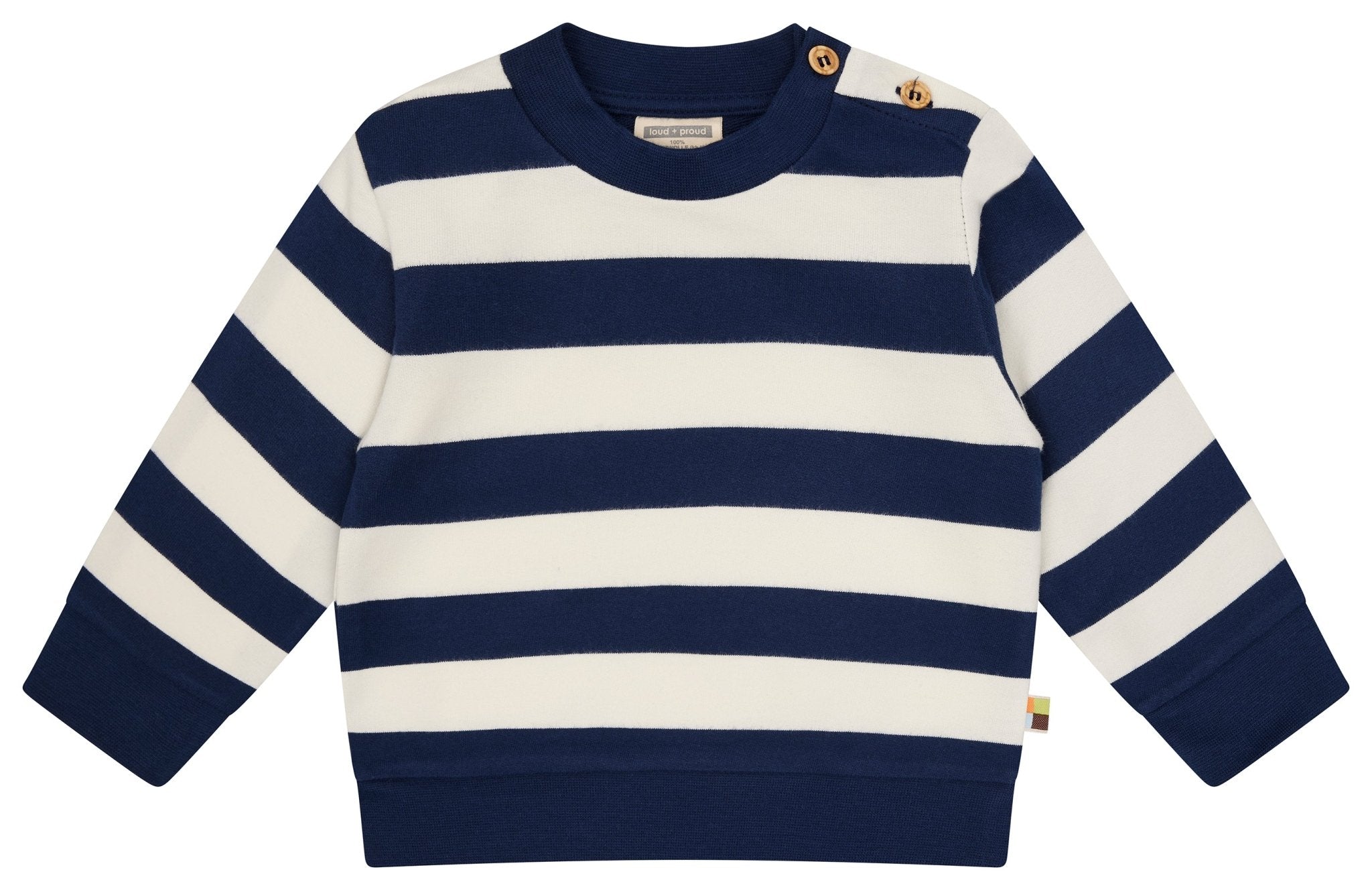 loud-proud-classics-sweatshirt-blockstreifen-ultramarine-98-104 image 7