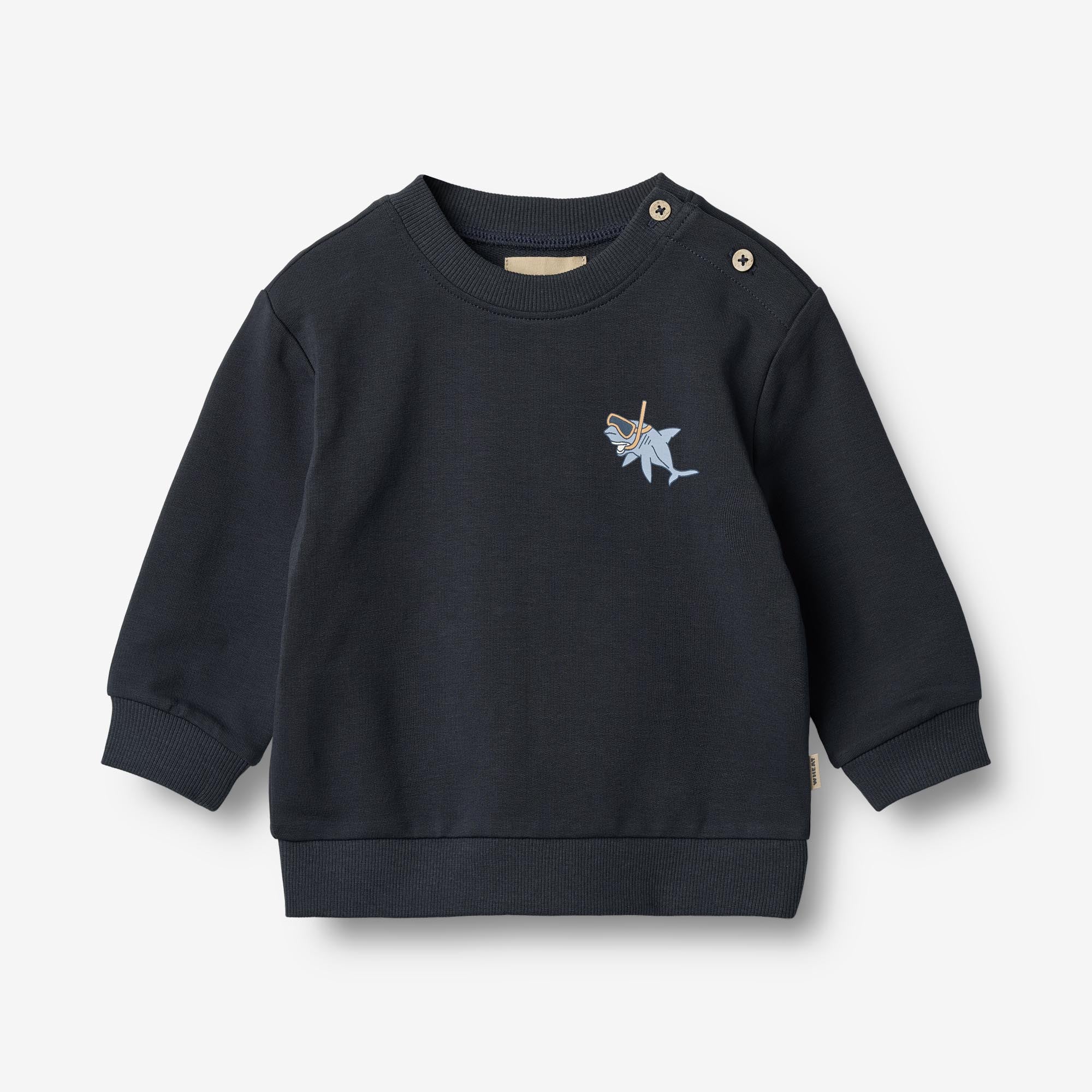 wheat-clothing-sweatshirt-s-ren-pullover-navy-bio image 1